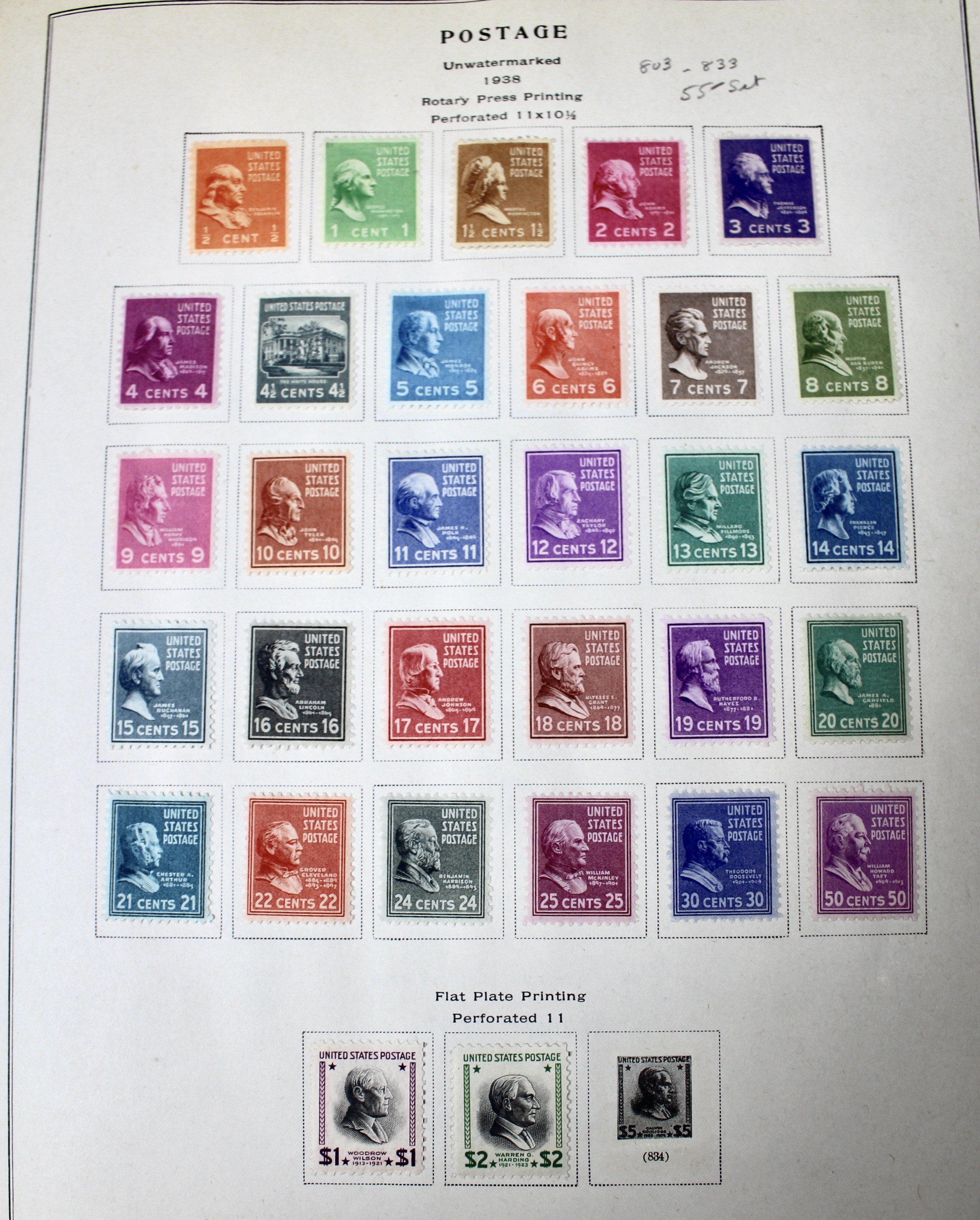 Scott's United States Specialized Stamp Collection