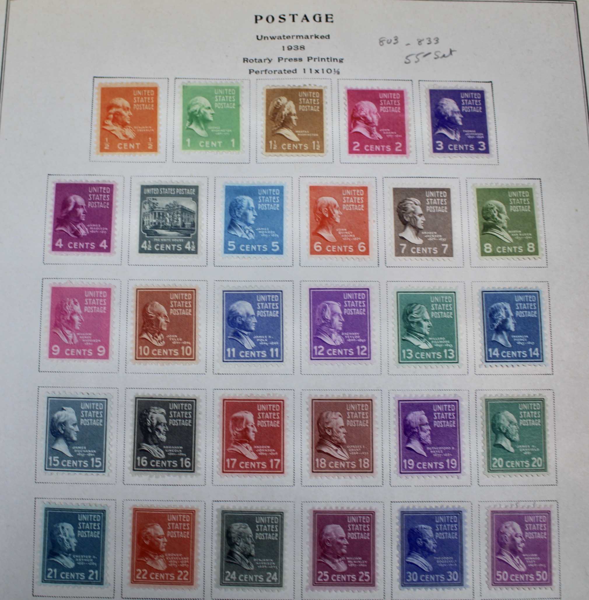 Scott's United States Specialized Stamp Collection