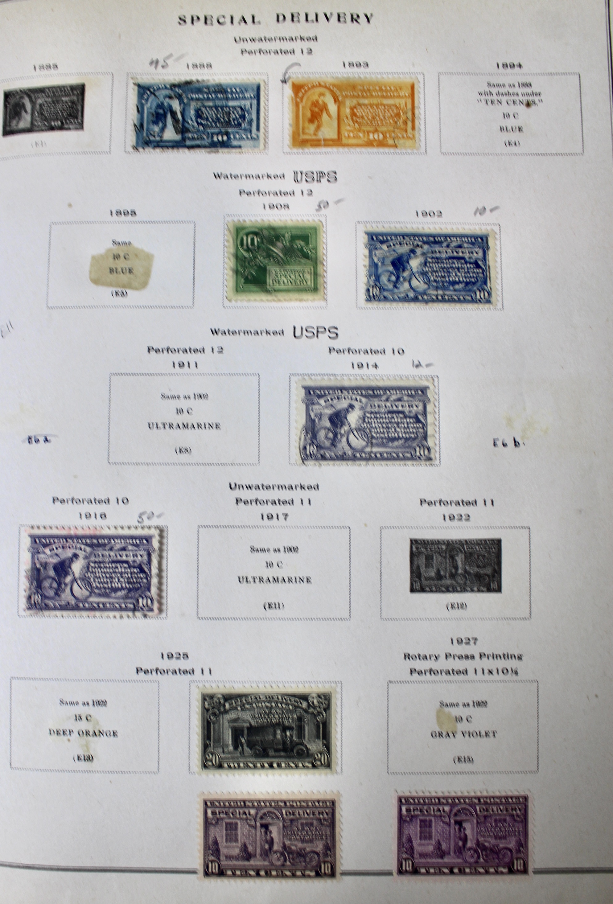 Scott's United States Specialized Stamp Collection