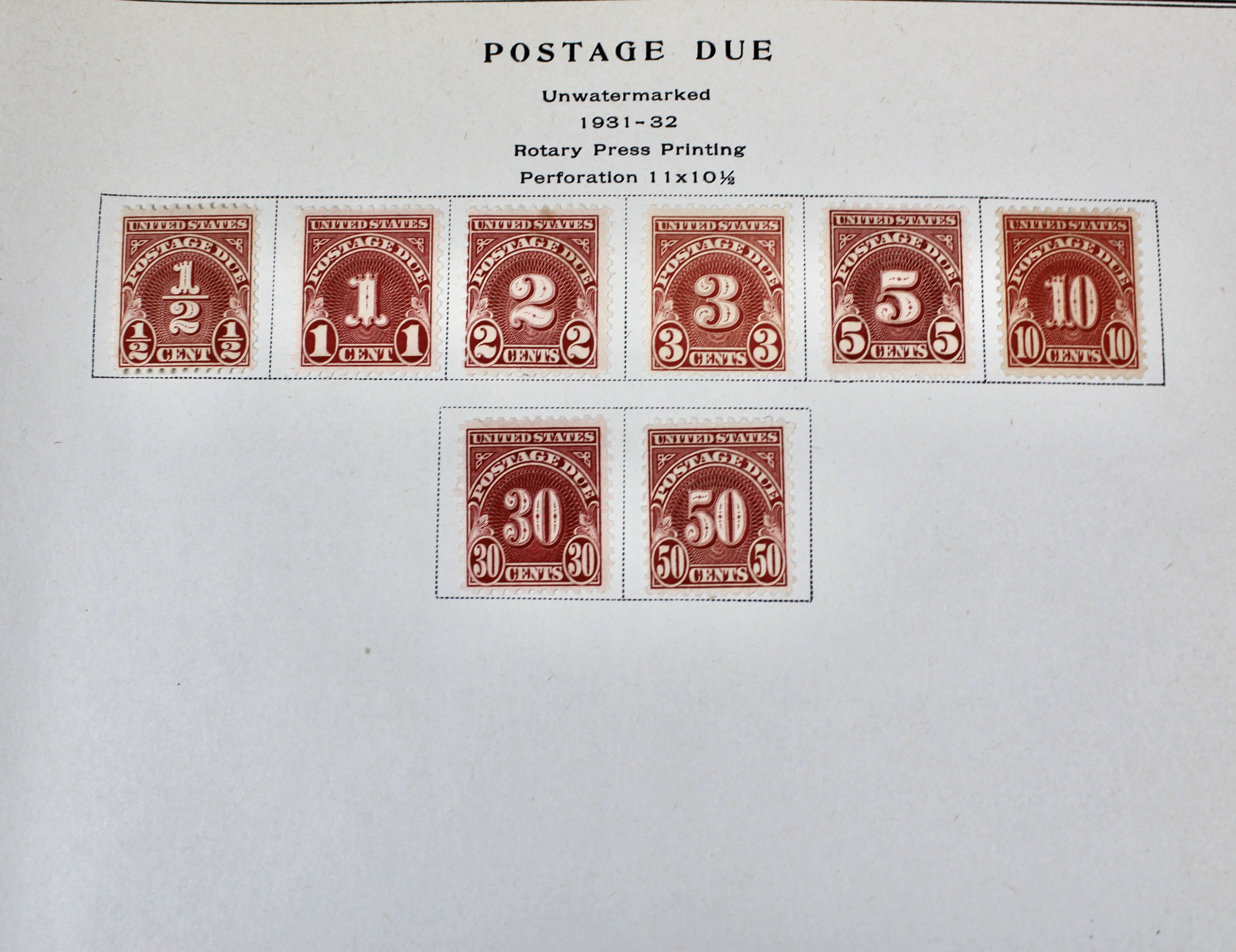 Scott's United States Specialized Stamp Collection