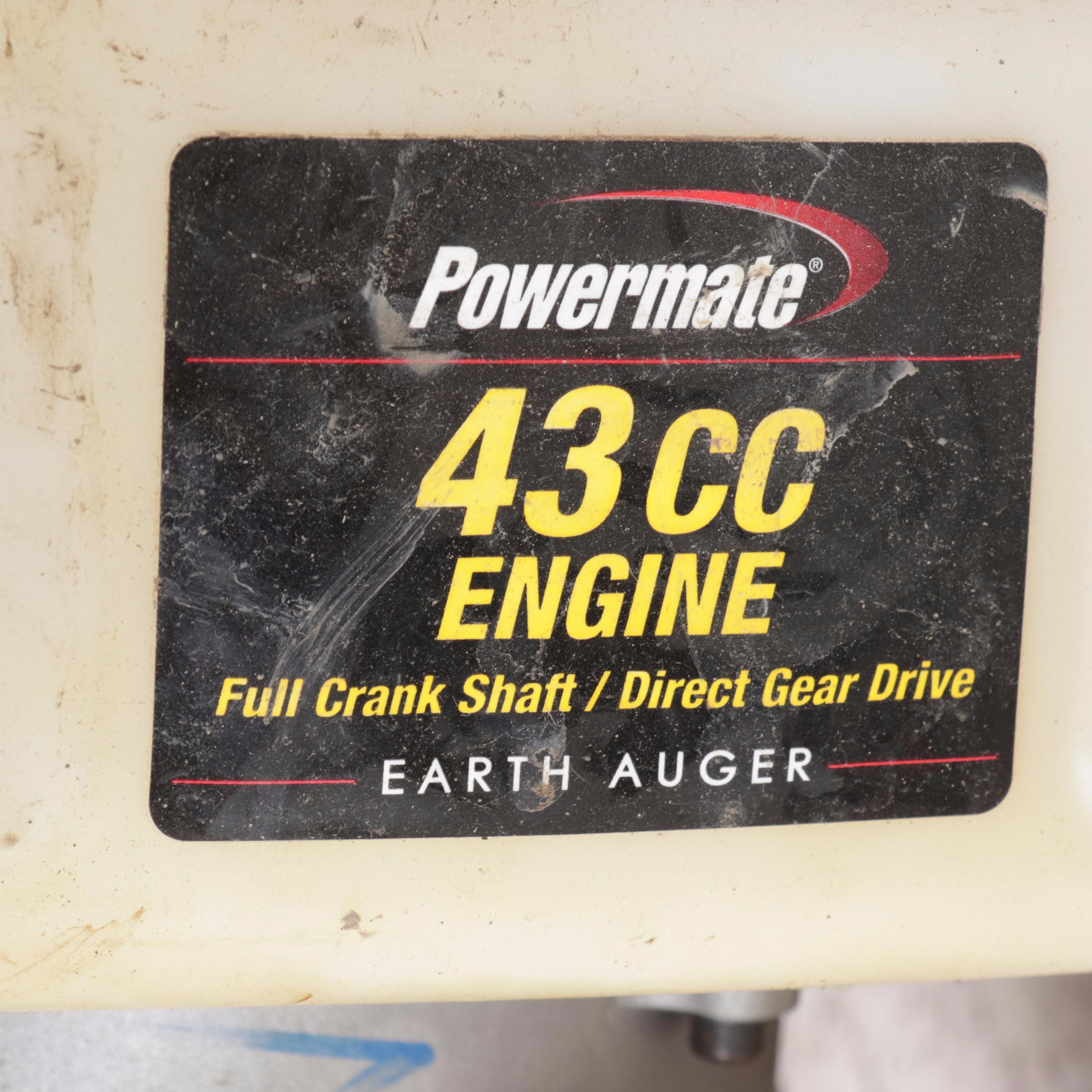 Powermate 43cc Earth Auger Powerhead