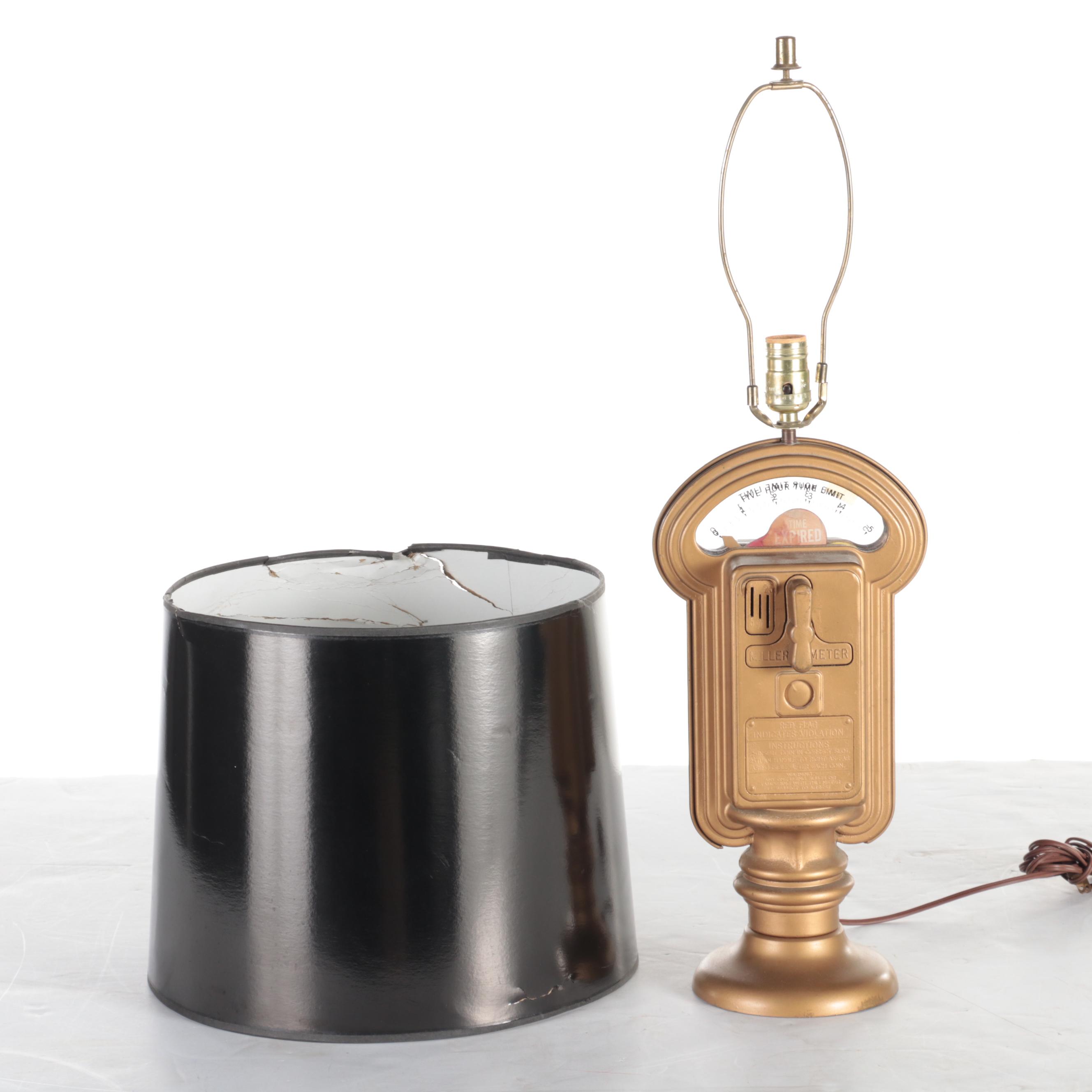 Miller Meter Vintage Parking Meter Table Lamp