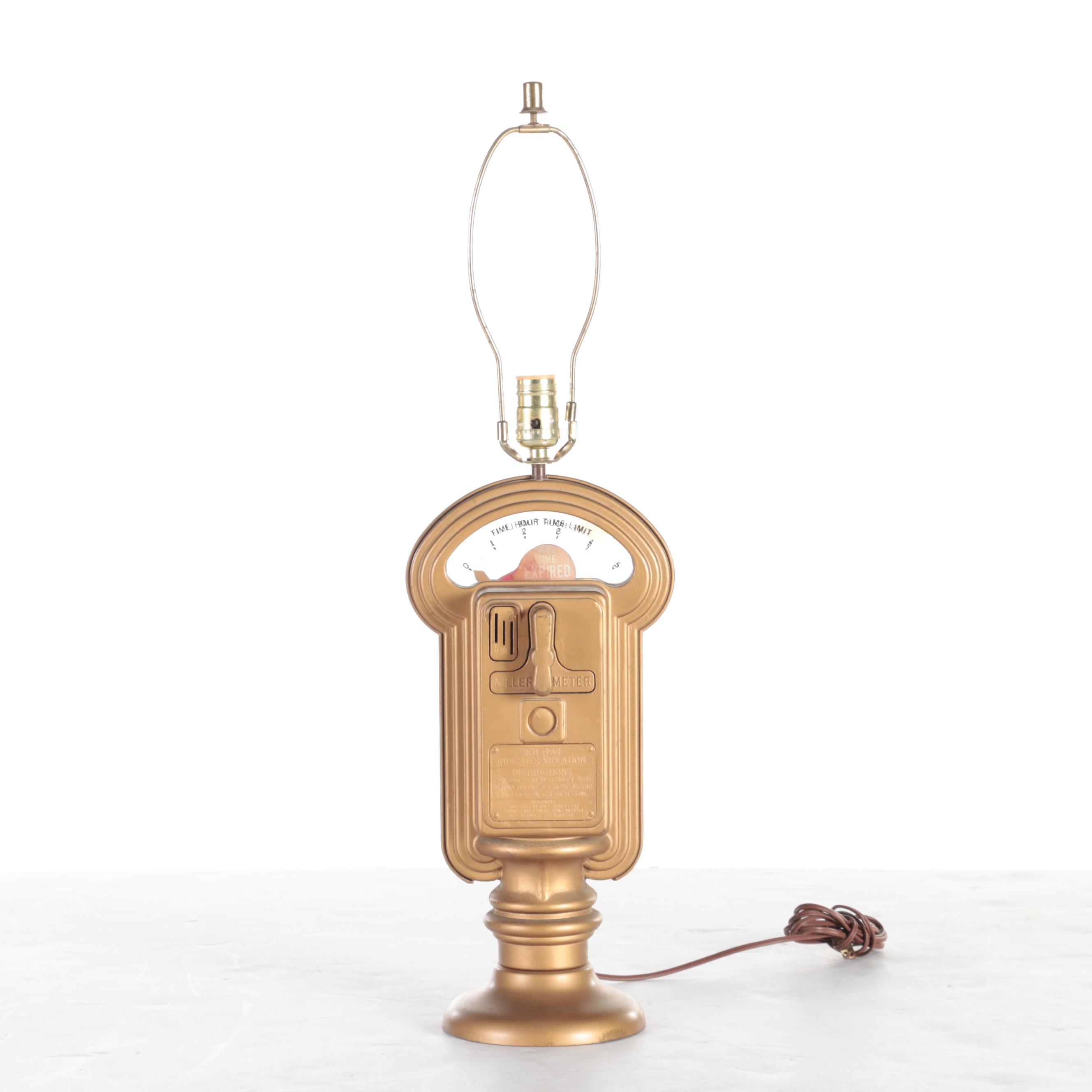 Miller Meter Vintage Parking Meter Table Lamp