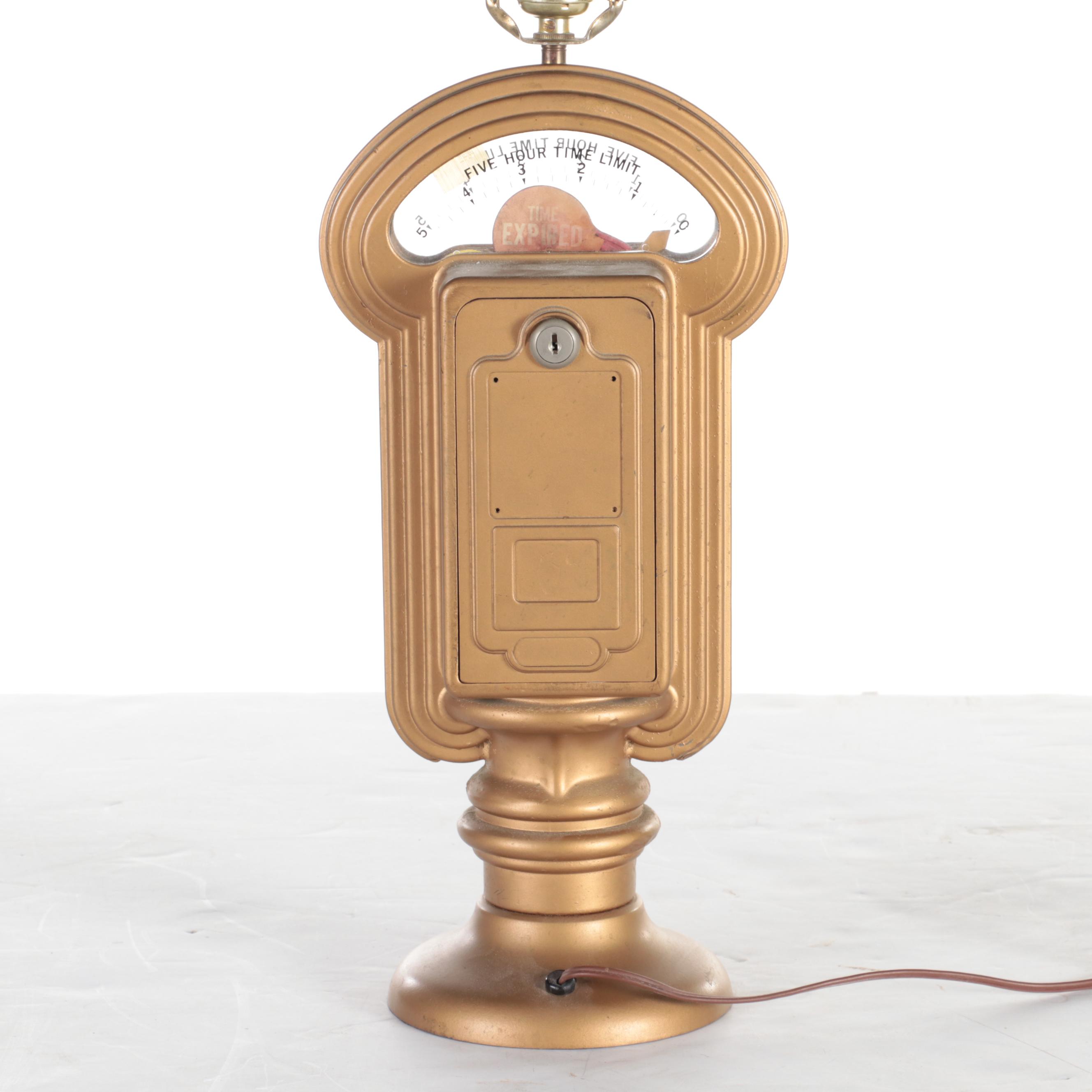 Miller Meter Vintage Parking Meter Table Lamp