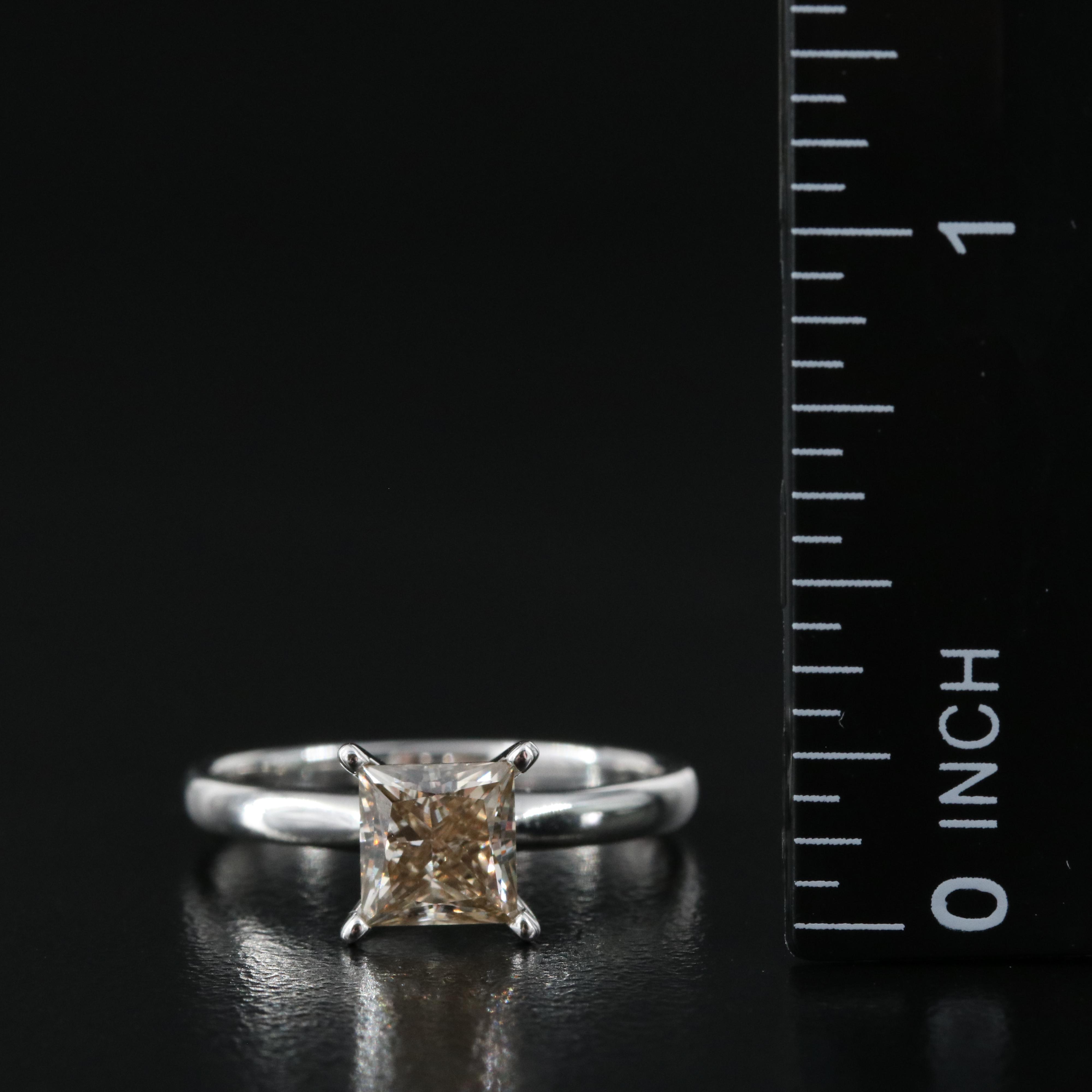 14K 1.19 CTW Lab Grown Diamond Solitaire Ring