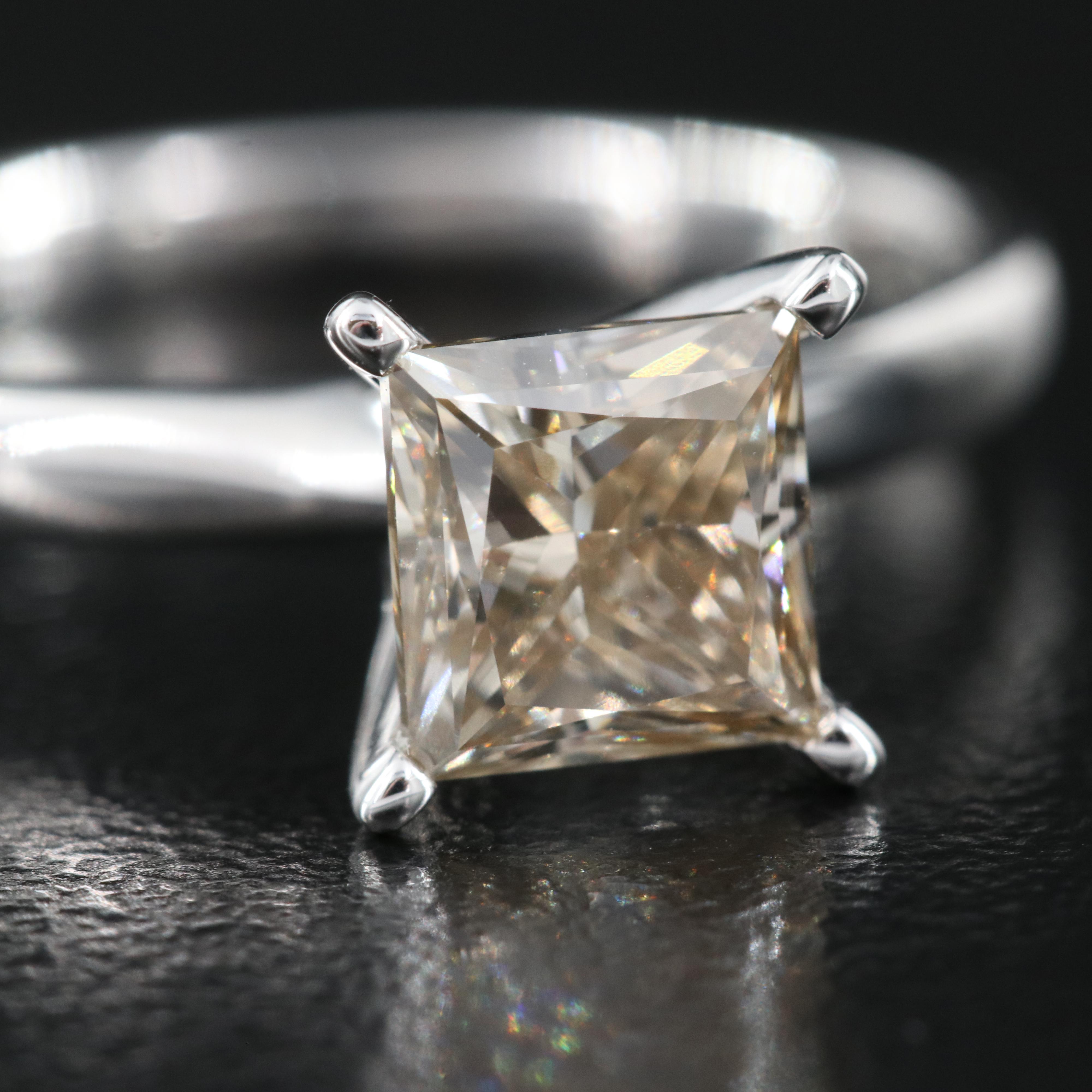 14K 1.19 CTW Lab Grown Diamond Solitaire Ring