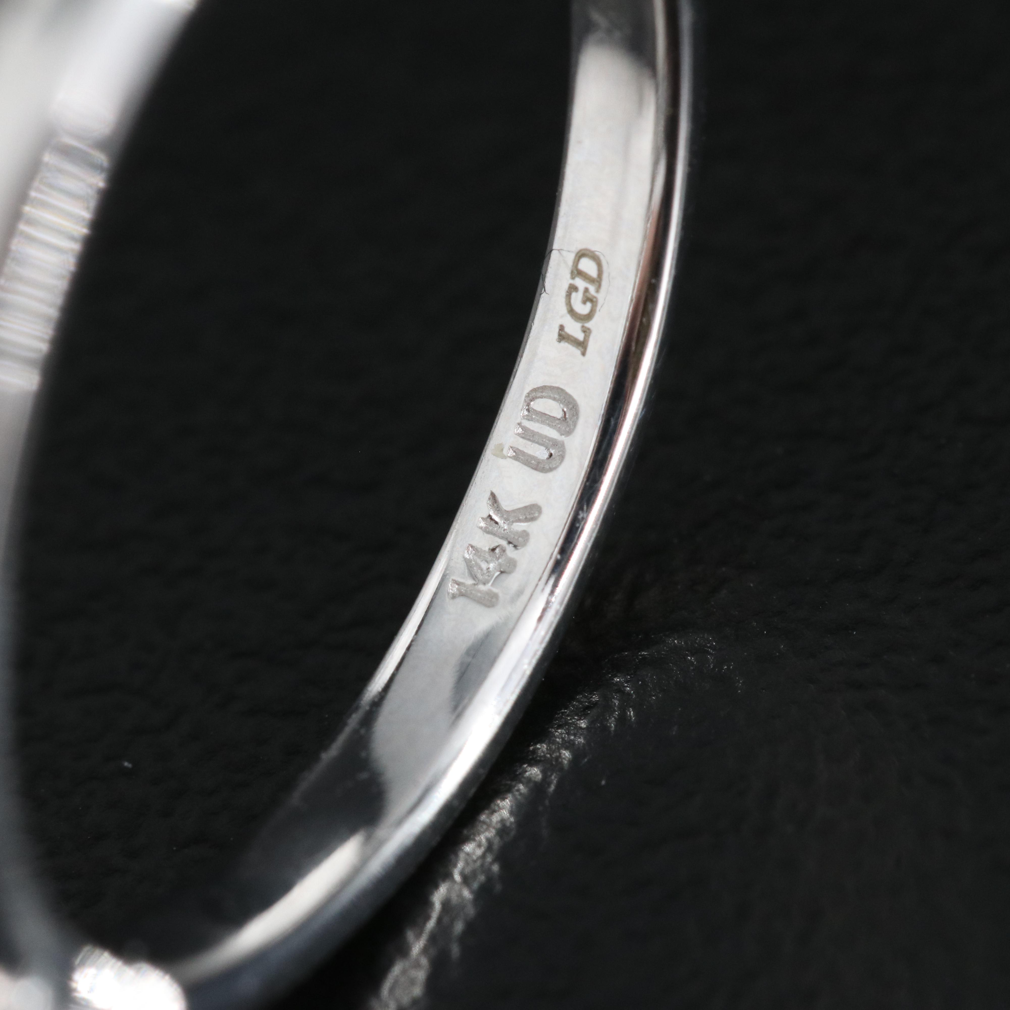 14K 1.19 CTW Lab Grown Diamond Solitaire Ring