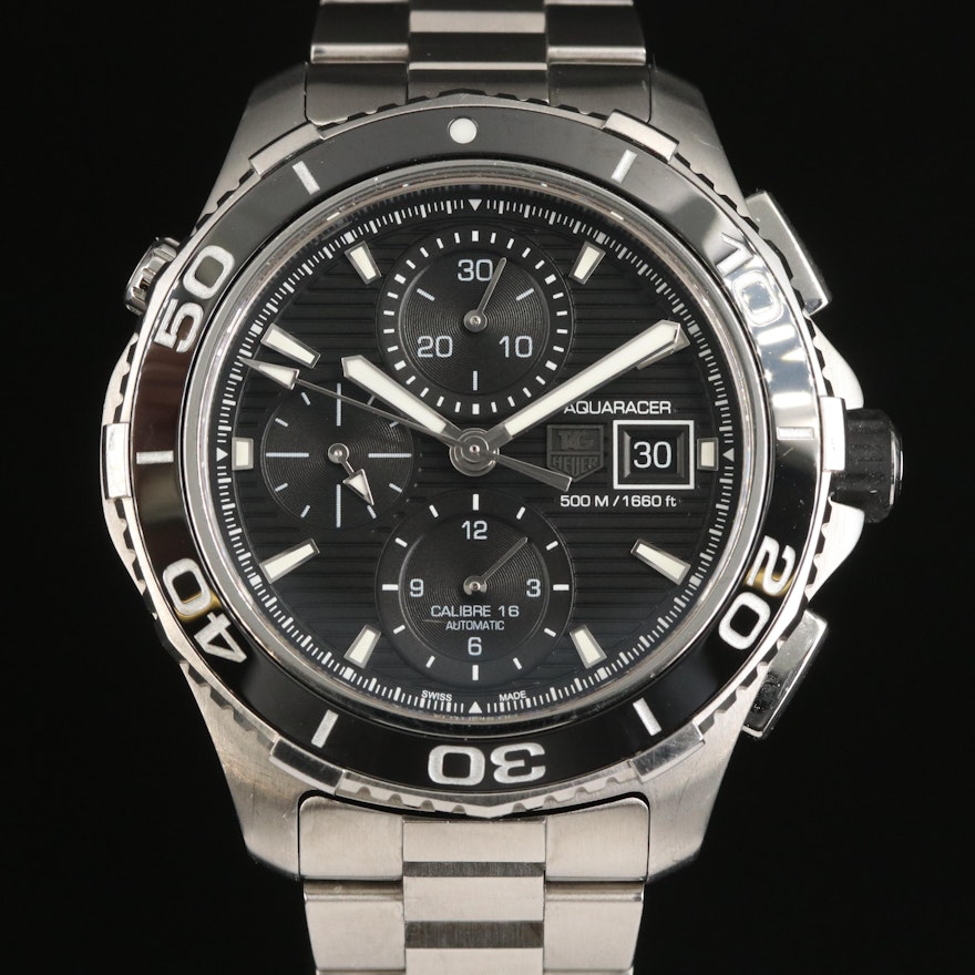 TAG Heuer Aquaracer 500m Chronograph Automatic Wristwatch