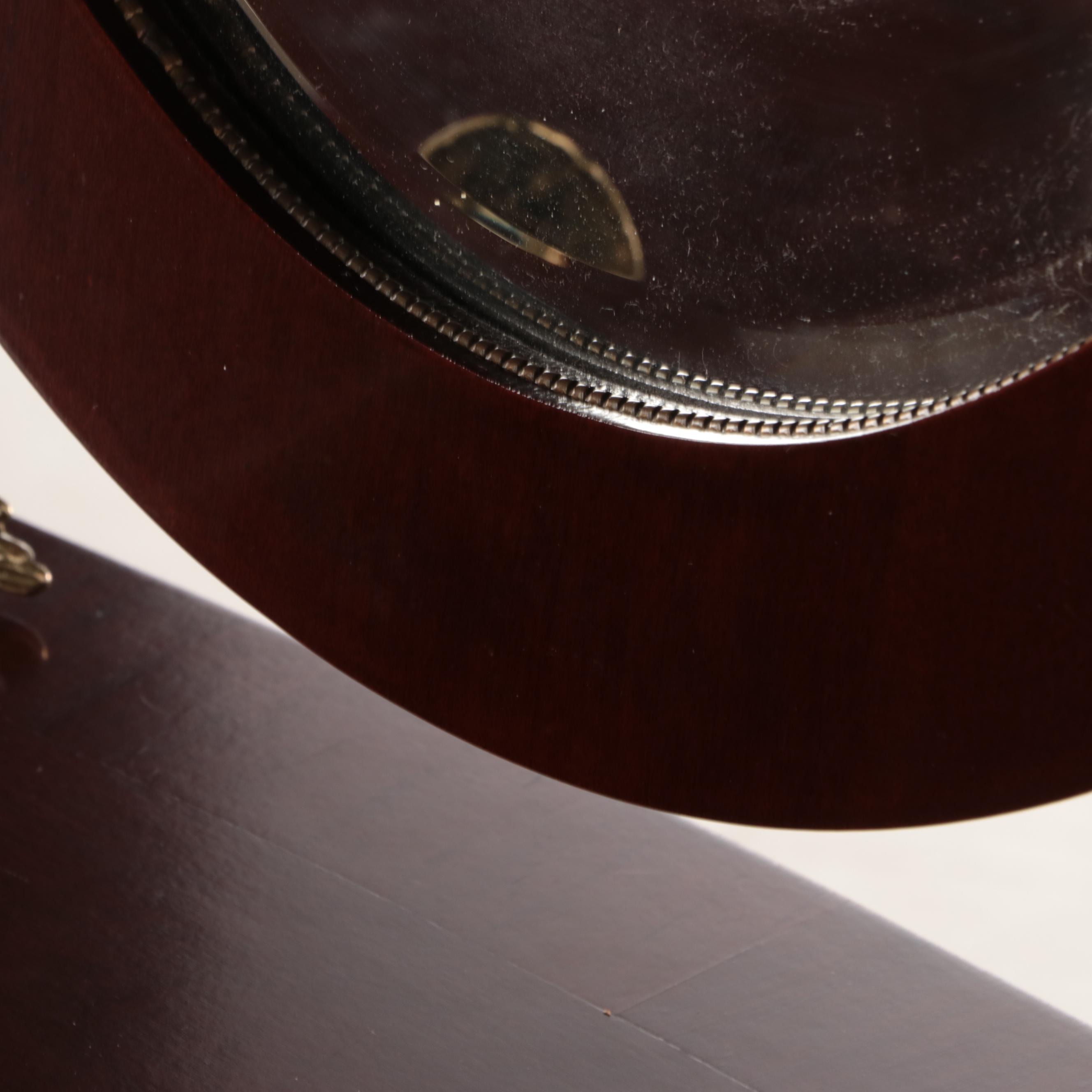 The Bombay Company Mahogany-Stained Dressing Table and Stool