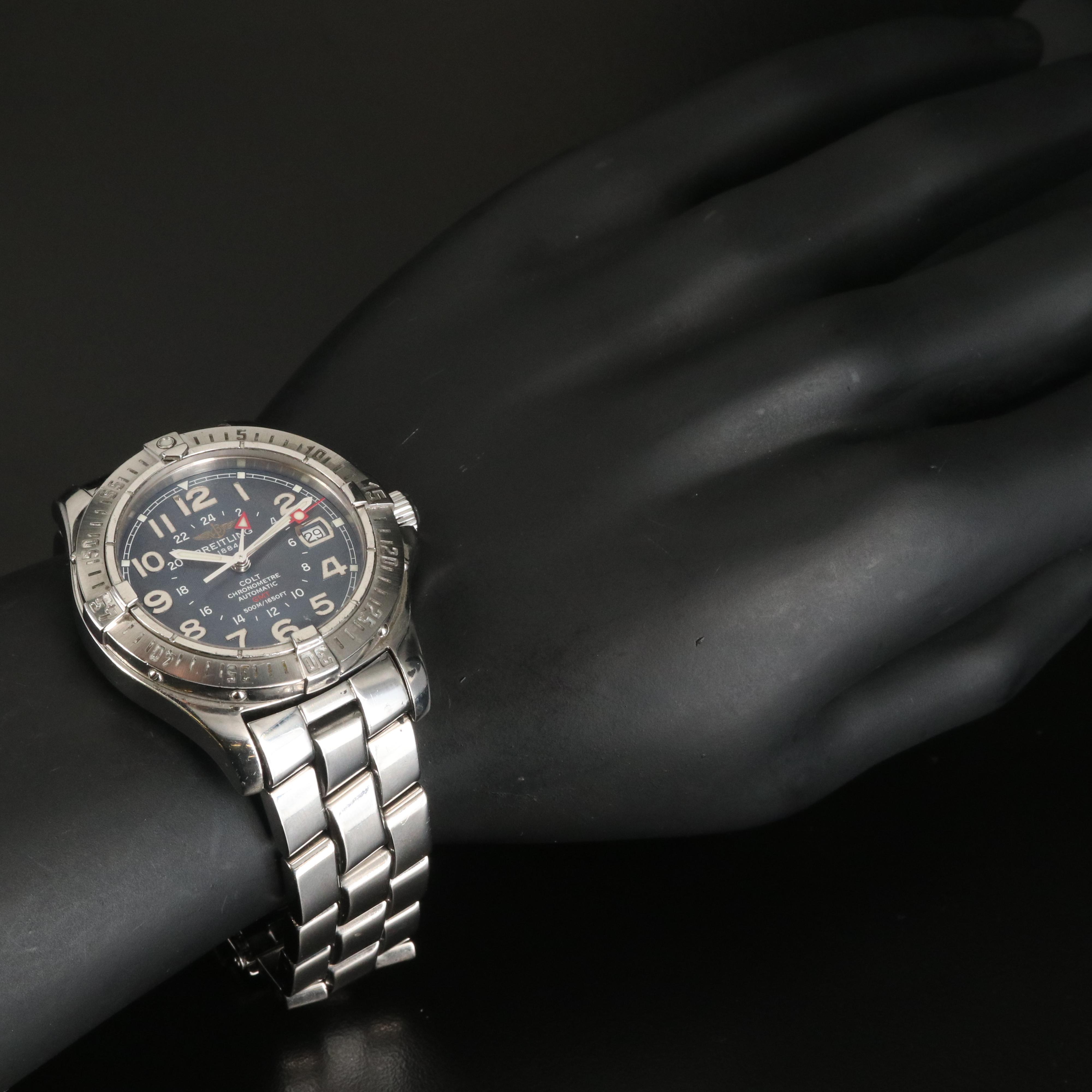 Breitling Colt GMT Chronometer Stainless Steel Watch