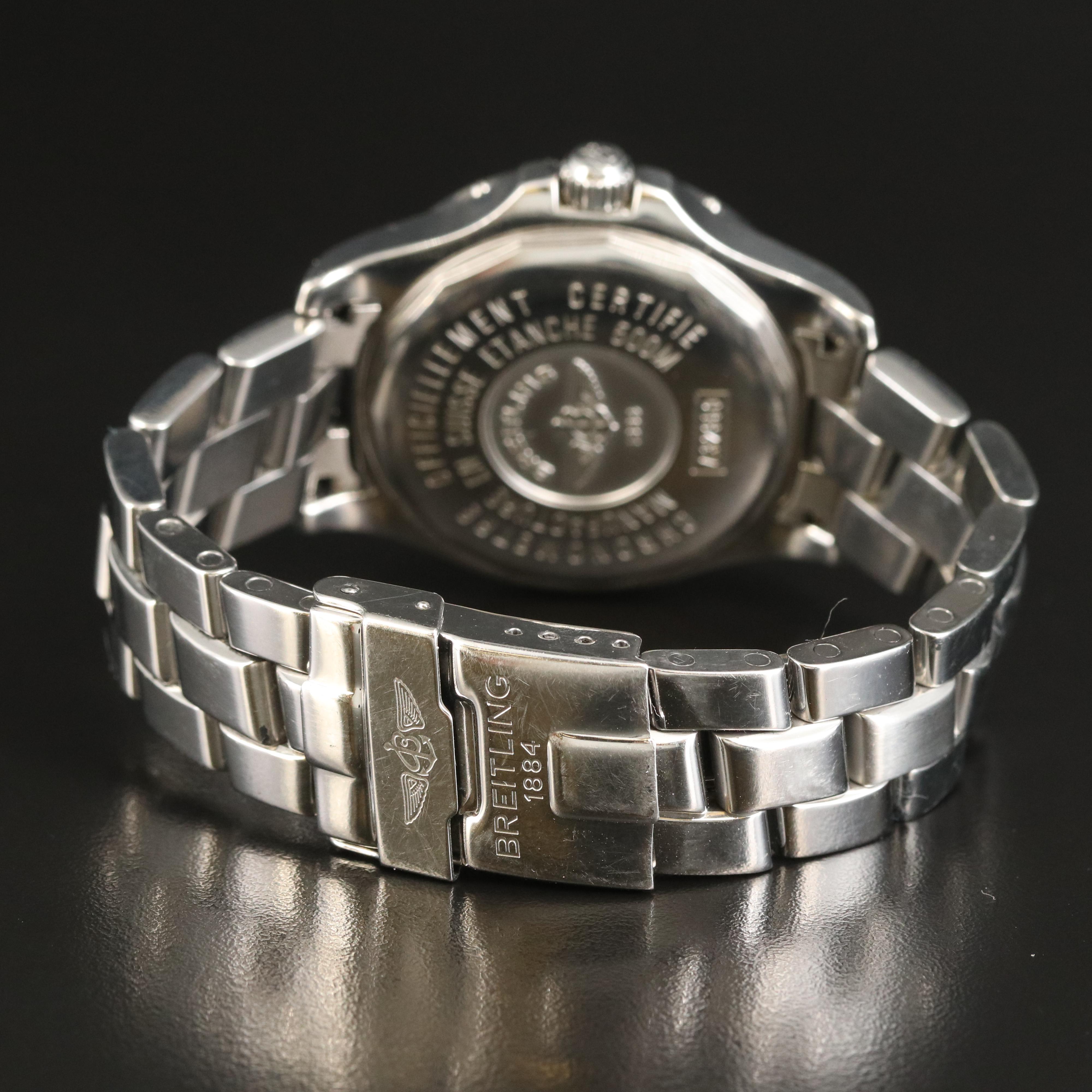 Breitling Colt GMT Chronometer Stainless Steel Watch