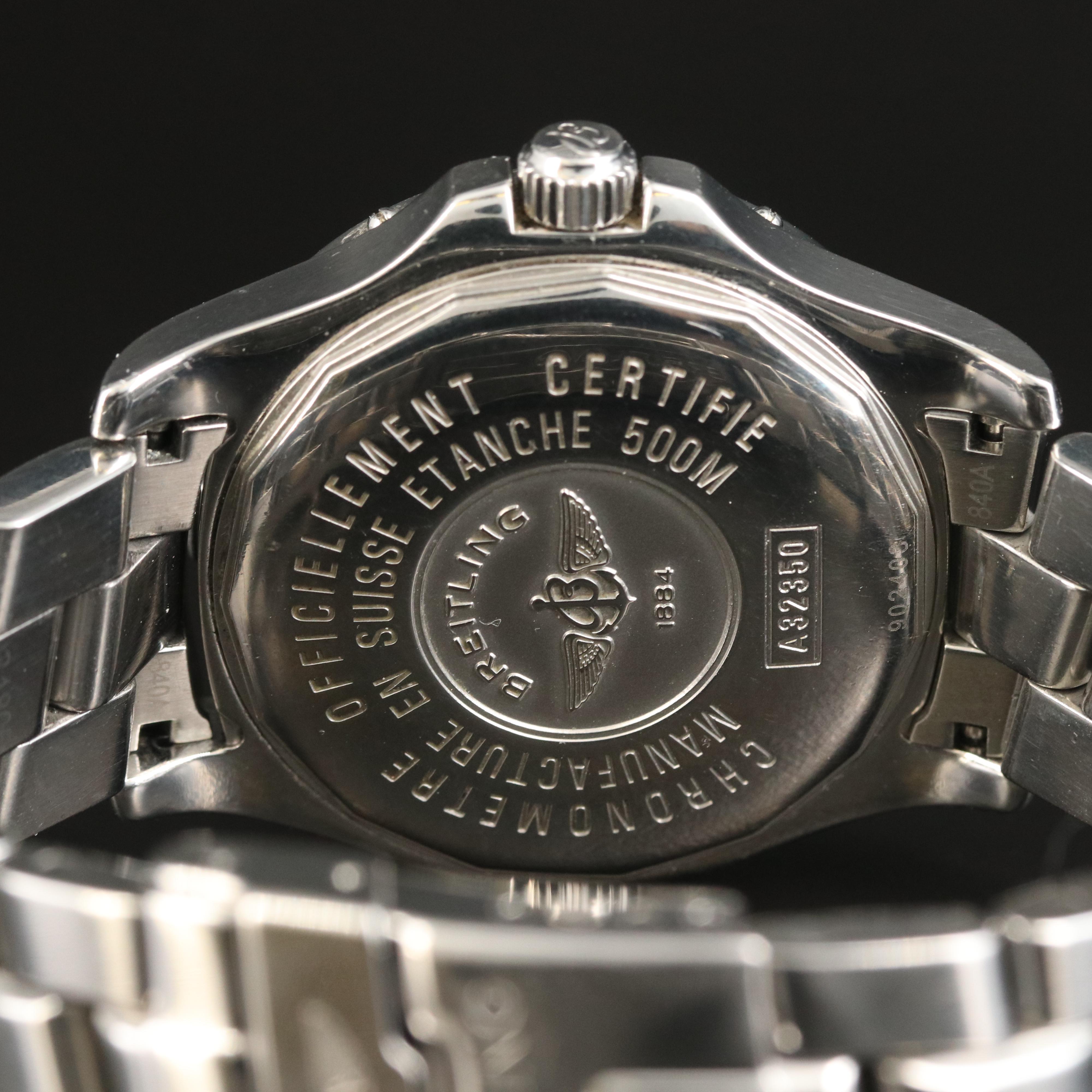 Breitling Colt GMT Chronometer Stainless Steel Watch