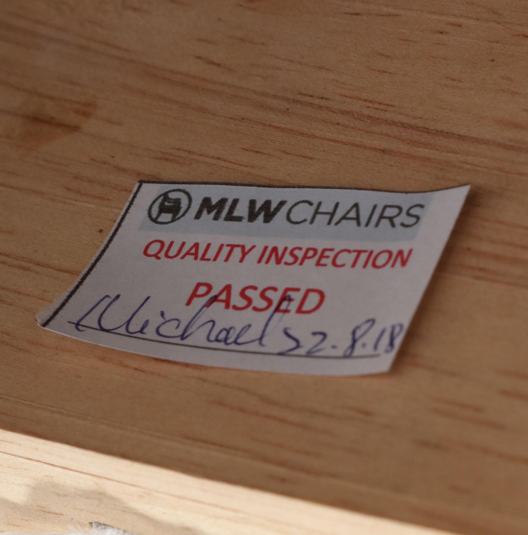 MLW Chairs Modernist Style Hardwood Lounge Chair