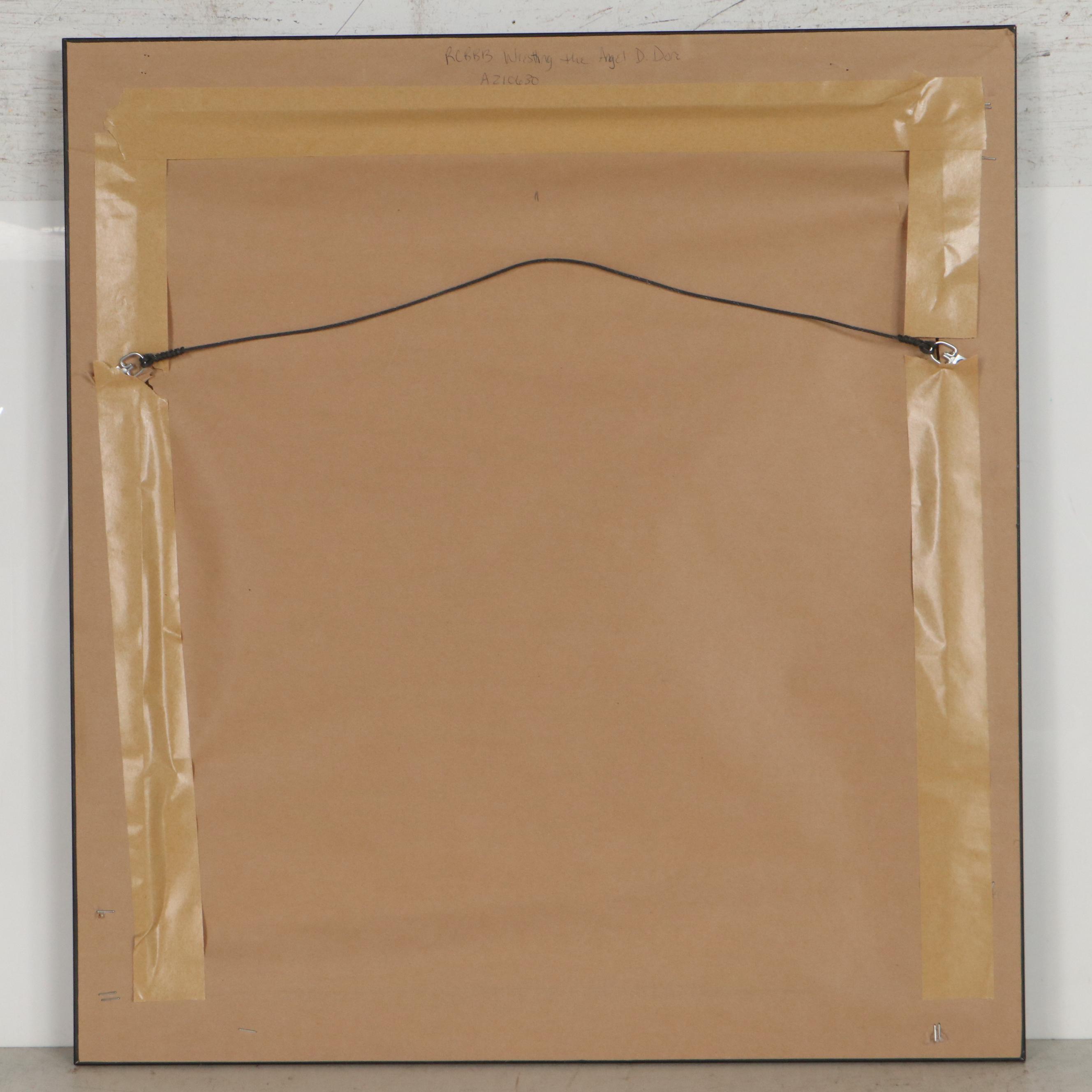 Guillaume Azoulay Digital Print "Wrestling the Angel"