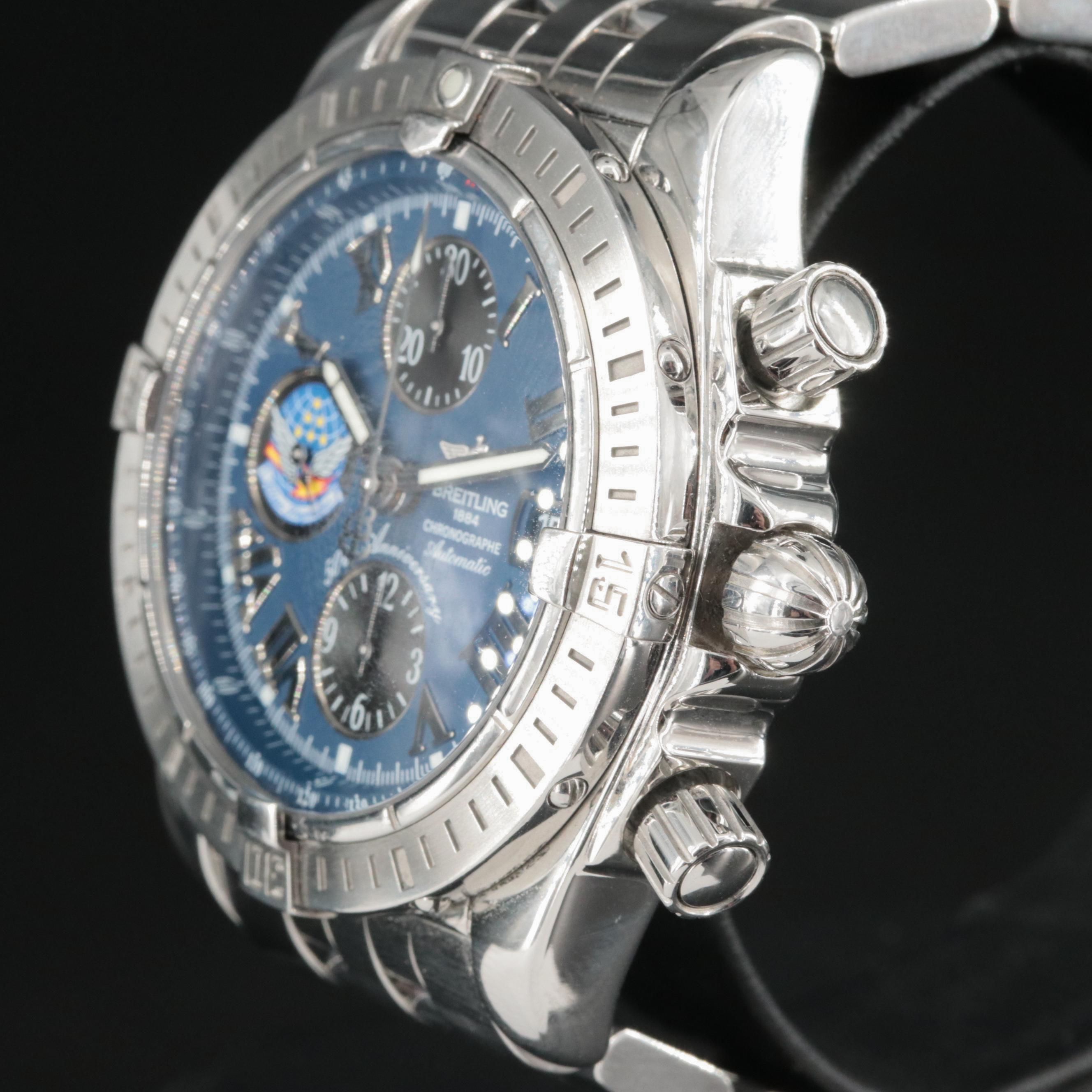 Breitling "Blue Impulse" Chronomat Limited Edition Watch