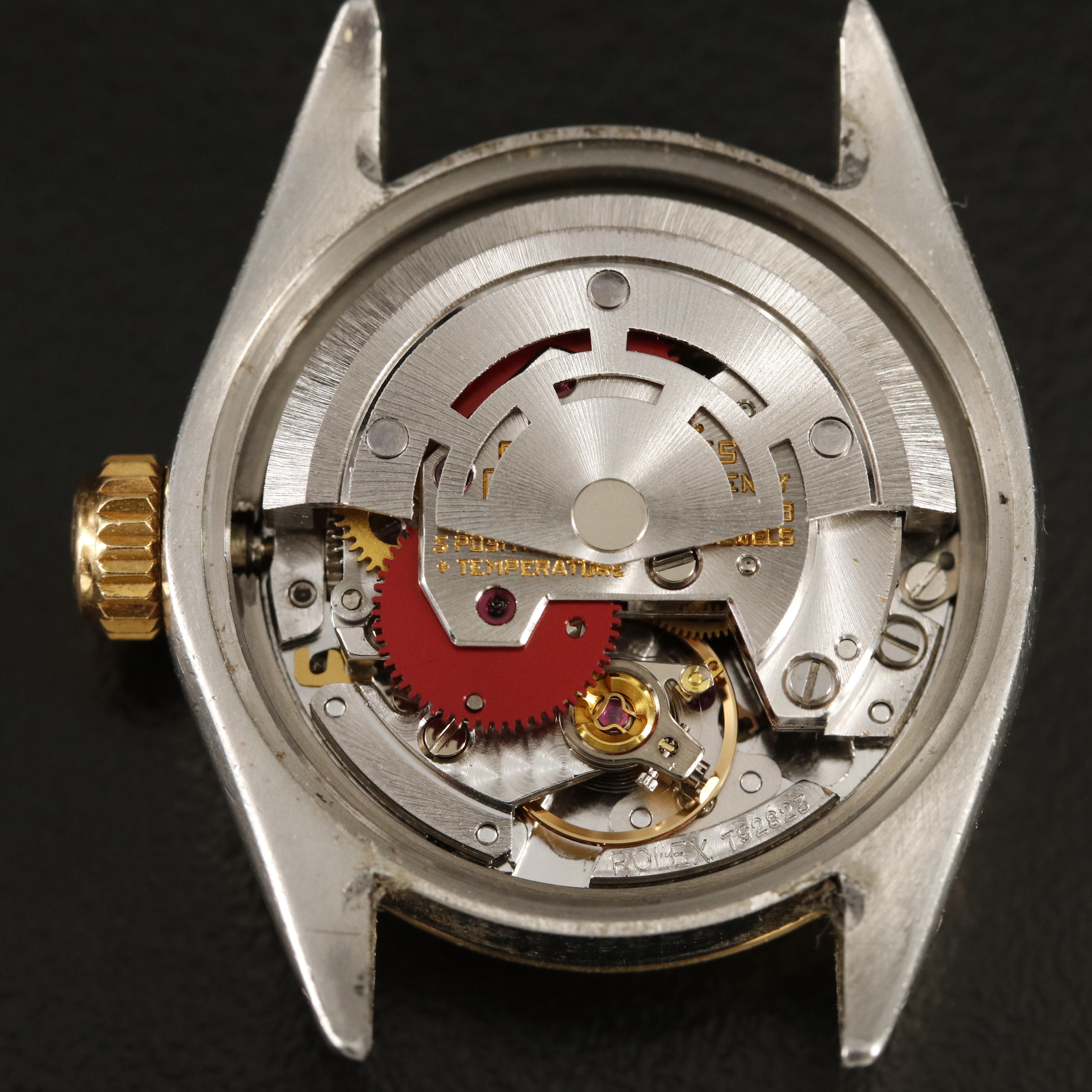 1979 Rolex Oyster Perpetual Two Tone Watch