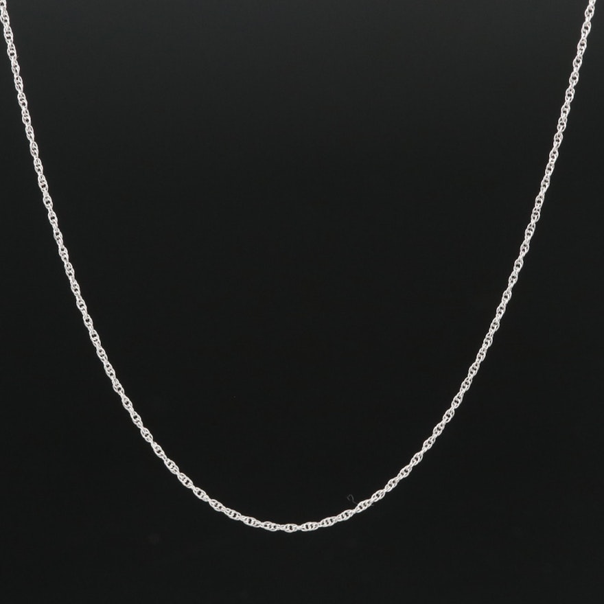 14K Double Cable Chain Necklace