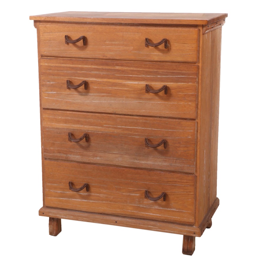 Brandt "Ranch Oak" Chest of Drawers, Mid to Late 20th Century