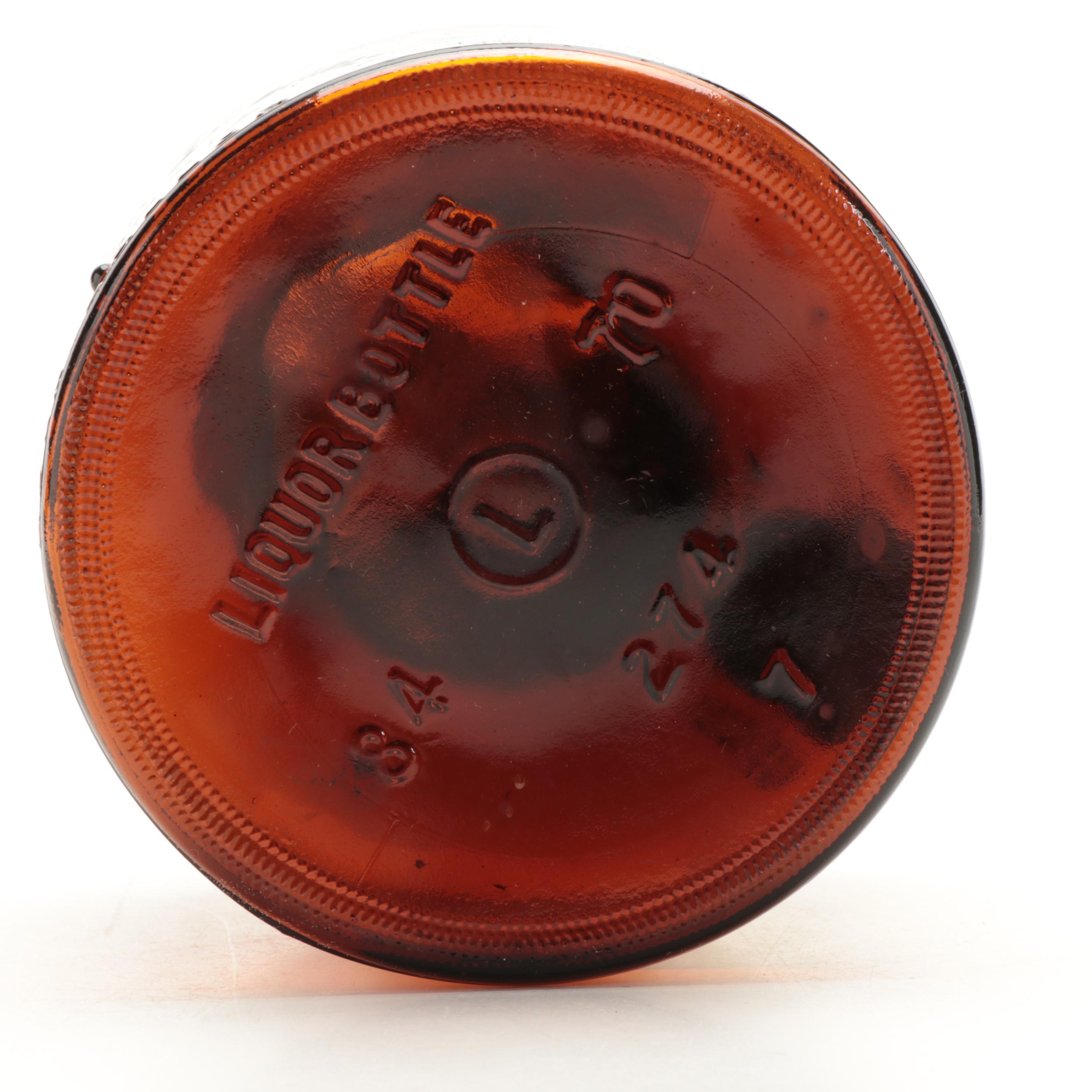 The Christian Brothers Glass Half Gallon Brandy Bottle Banks