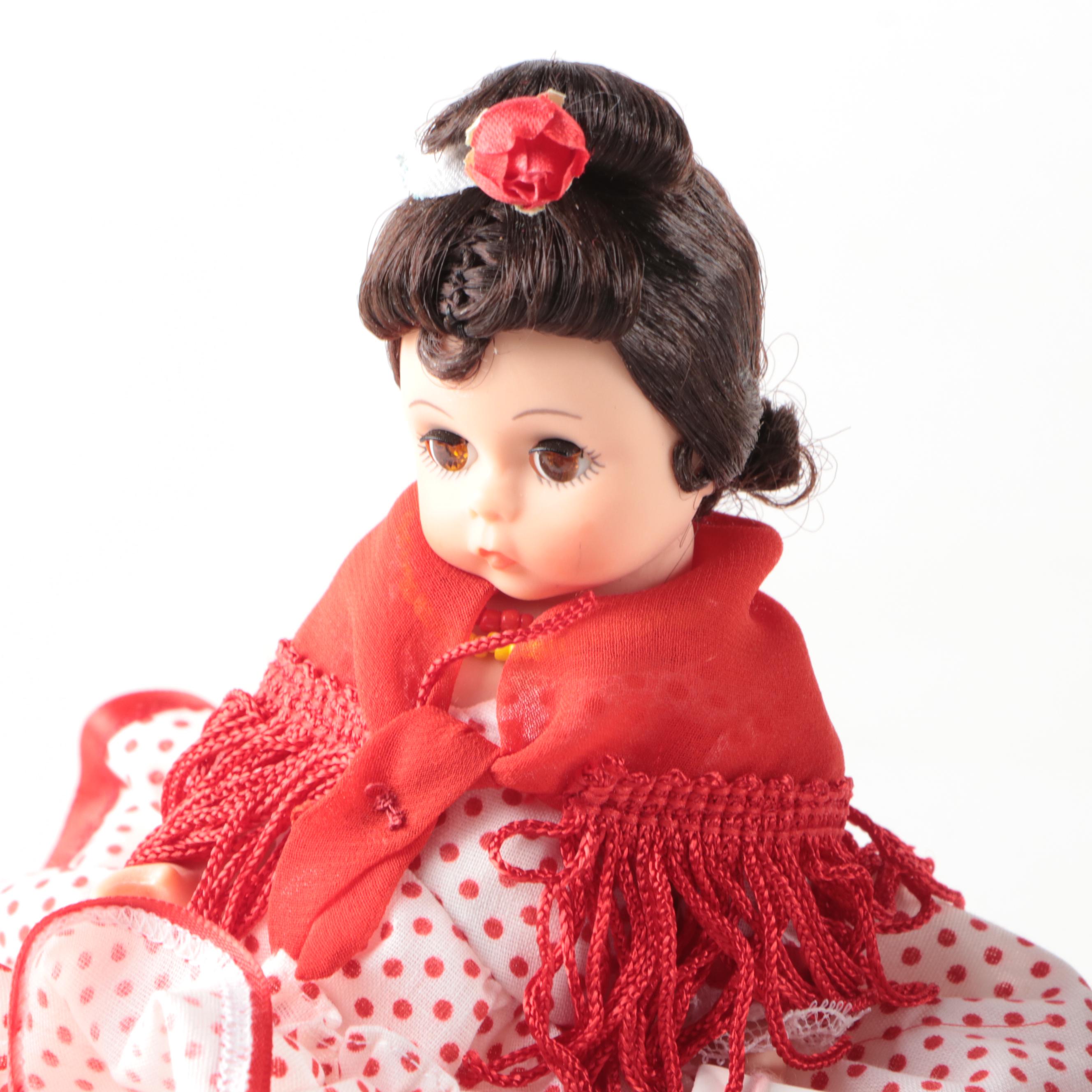 Madam Alexander "Huckleberry Finn", "Tom Sawyer" with Other Dolls