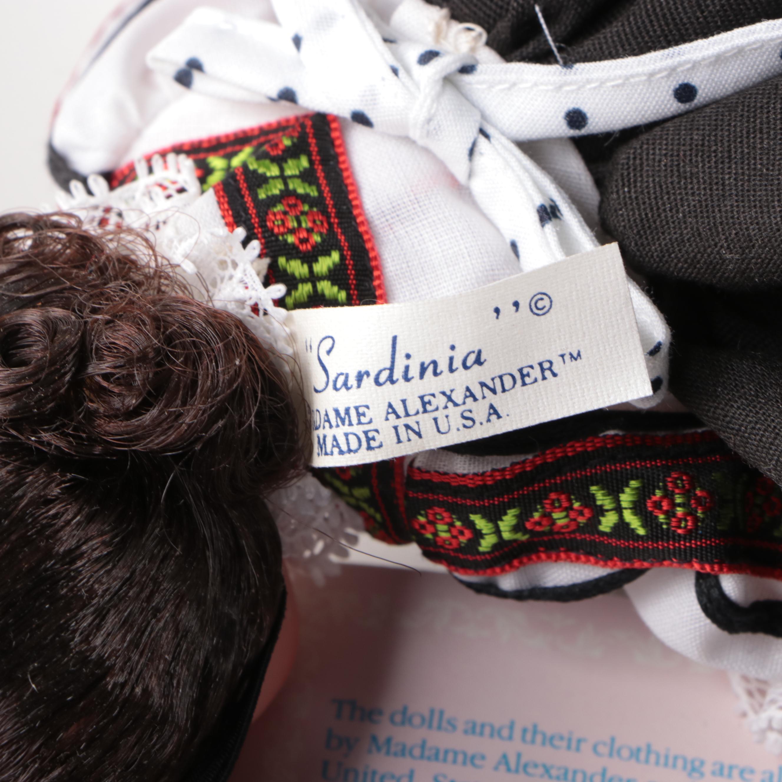 Madam Alexander "Huckleberry Finn", "Tom Sawyer" with Other Dolls