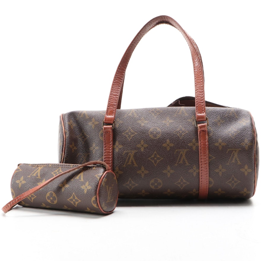 Louis Vuitton Papillon Bag and Pochette in Monogram Canvas