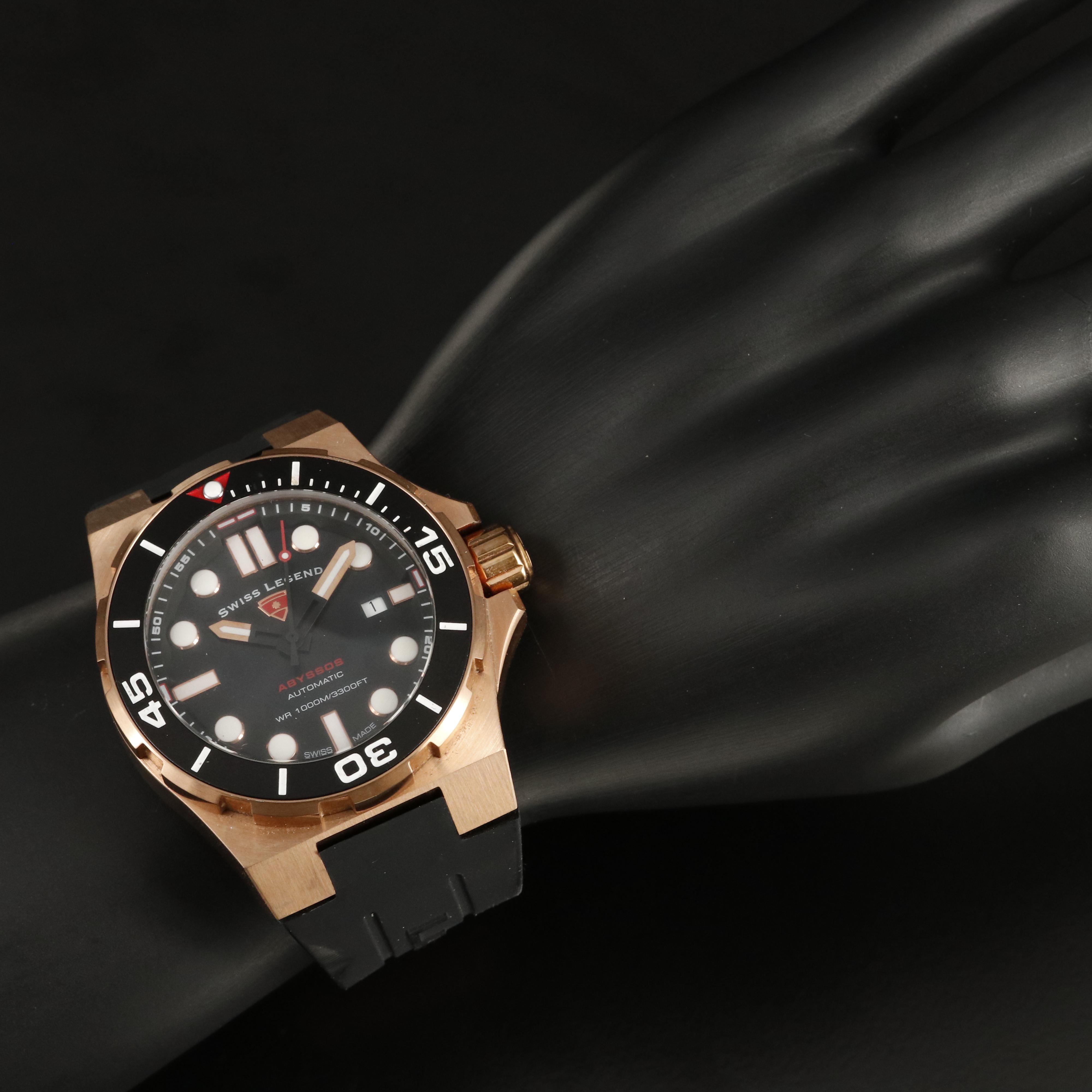 Swiss Legend 1,000m Abyssos Automatic Watch
