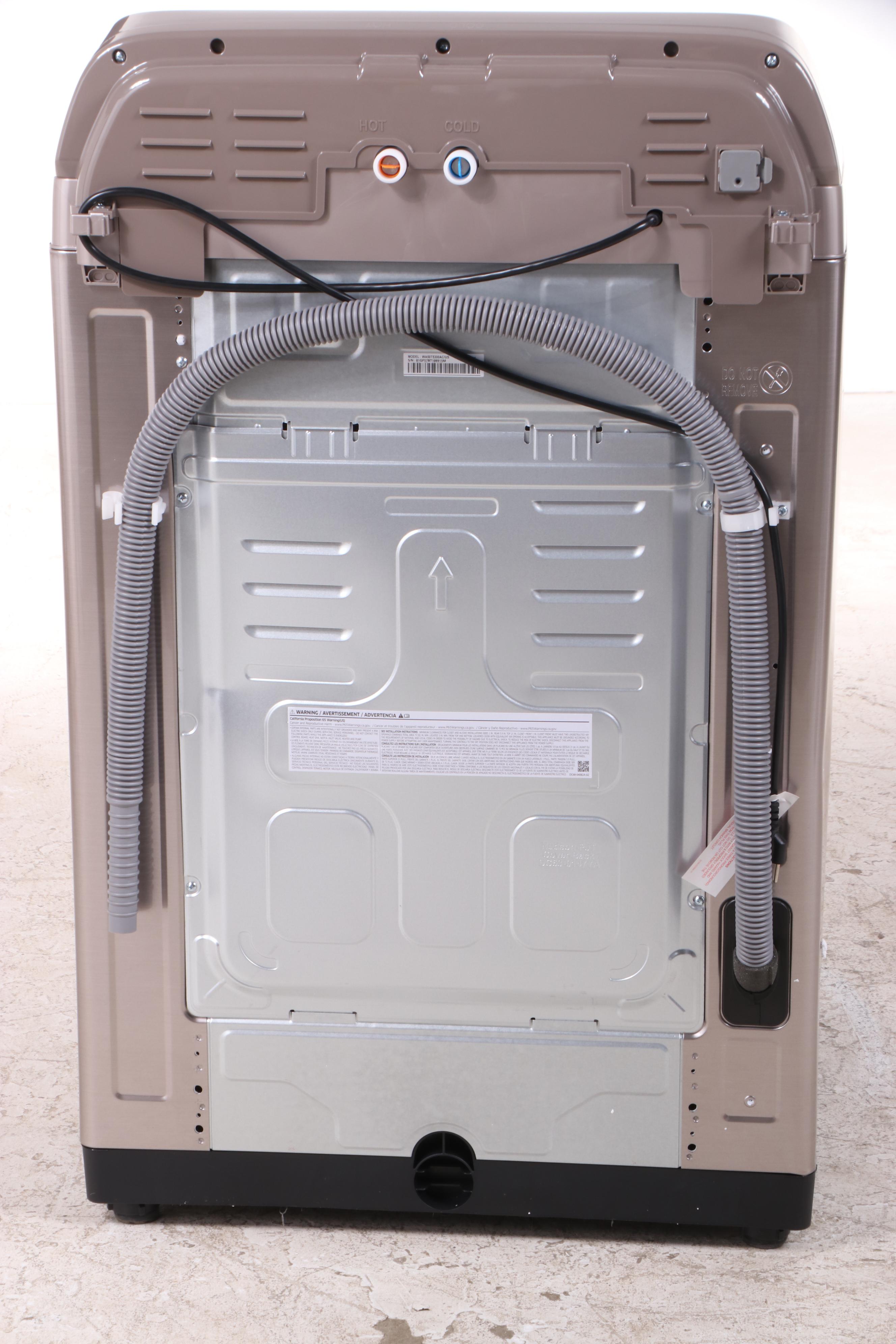 Samsung 5.0 Cu. Ft. Champagne Electric Top Load Washer With Active Waterjet