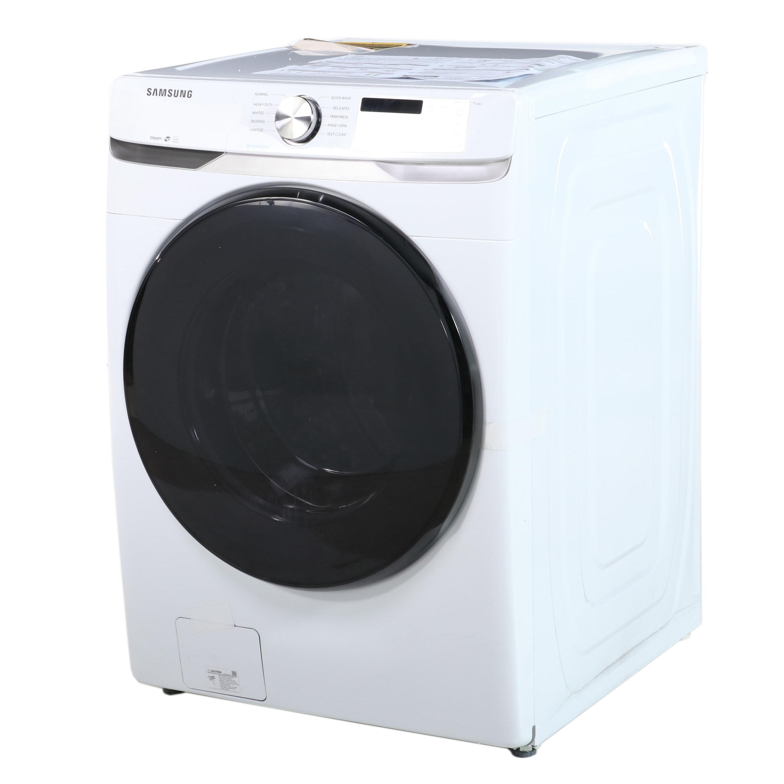 Samsung 4.5 Cu. Ft. White Front Load Washer With Steam