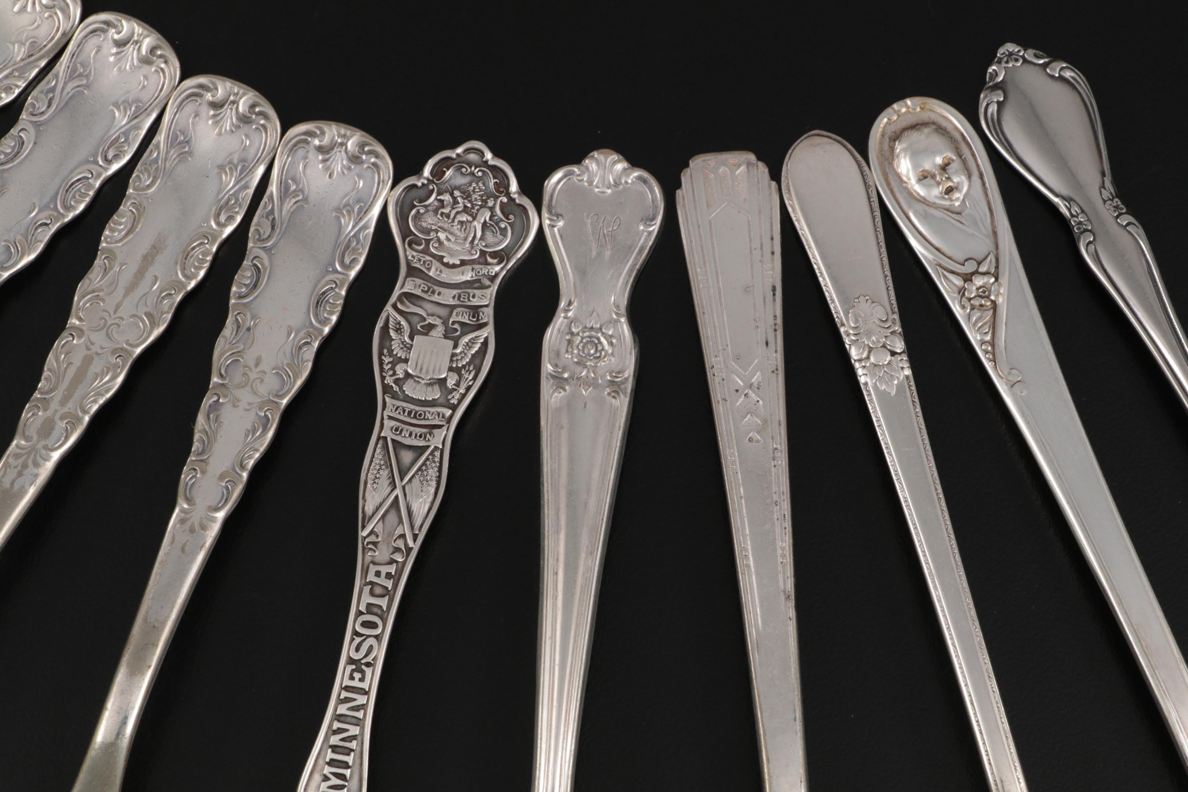 Rogers Bros Teaspoons and Other American Silver Plate Flatware Collection