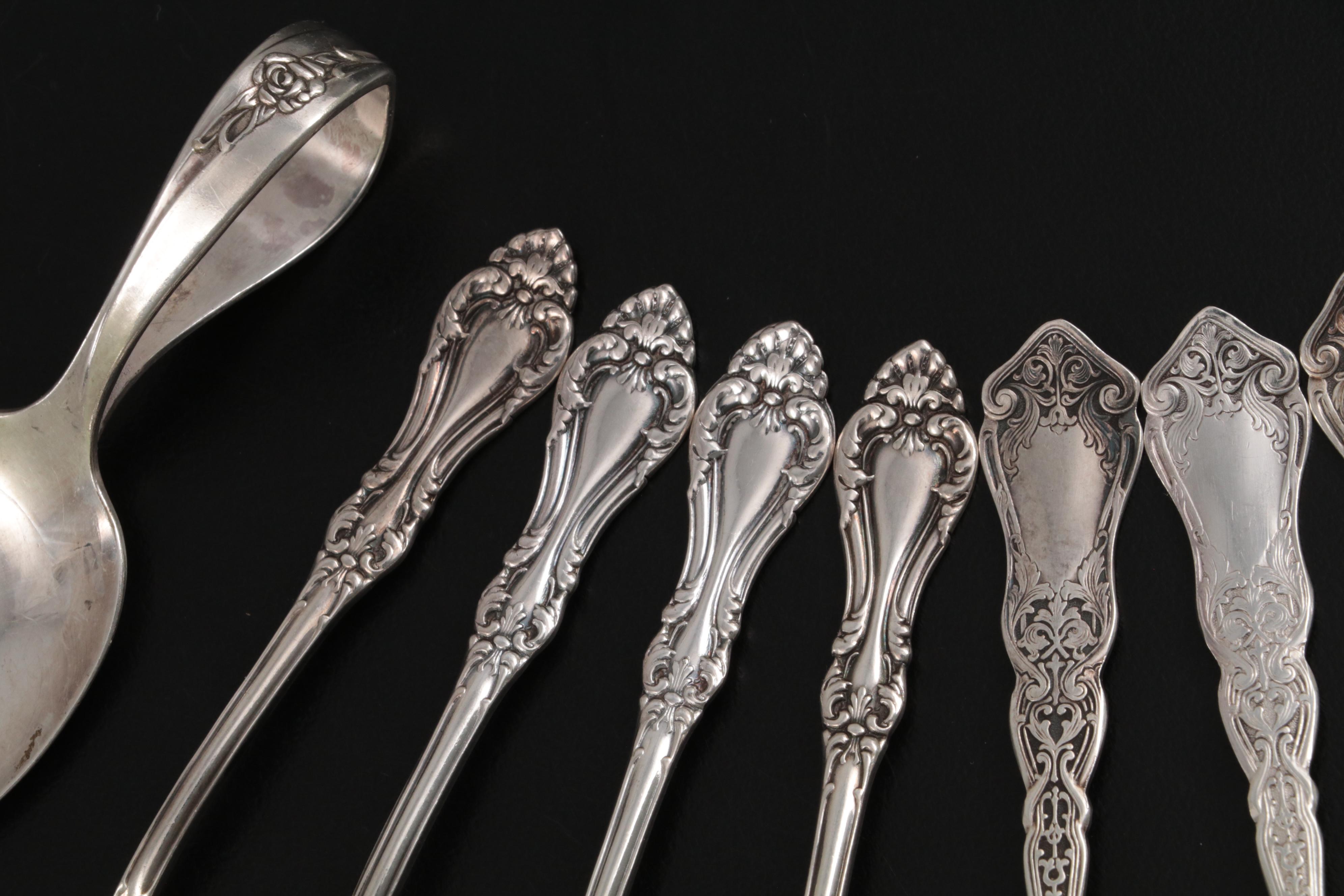 Rogers Bros Teaspoons and Other American Silver Plate Flatware Collection