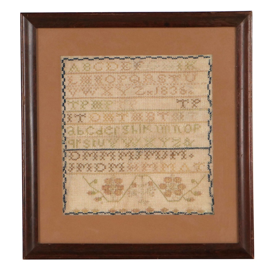 Needlework Cross-Stitch Sampler