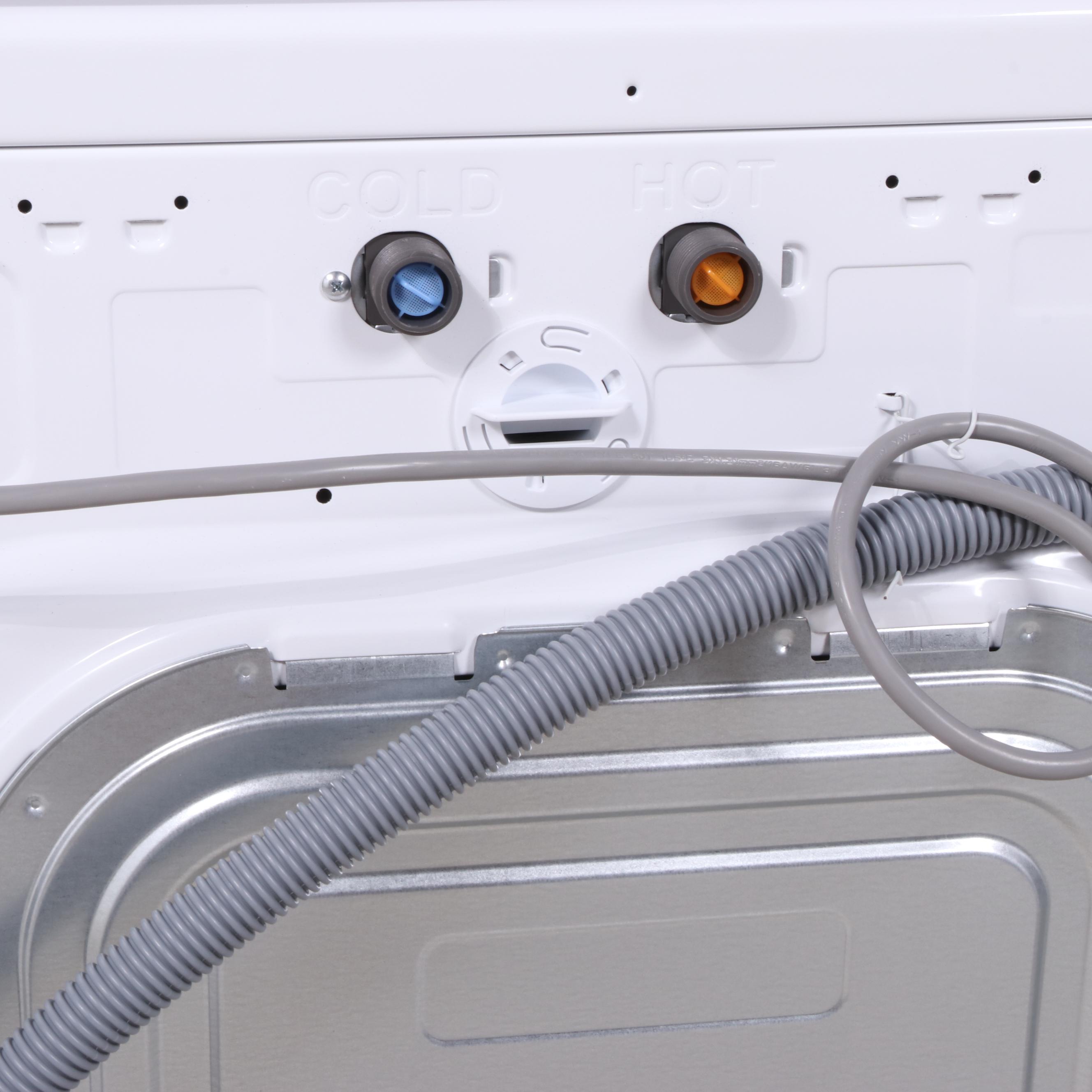 LG 4.5 Cu. Ft. White Electric Front Load Washer With Steam