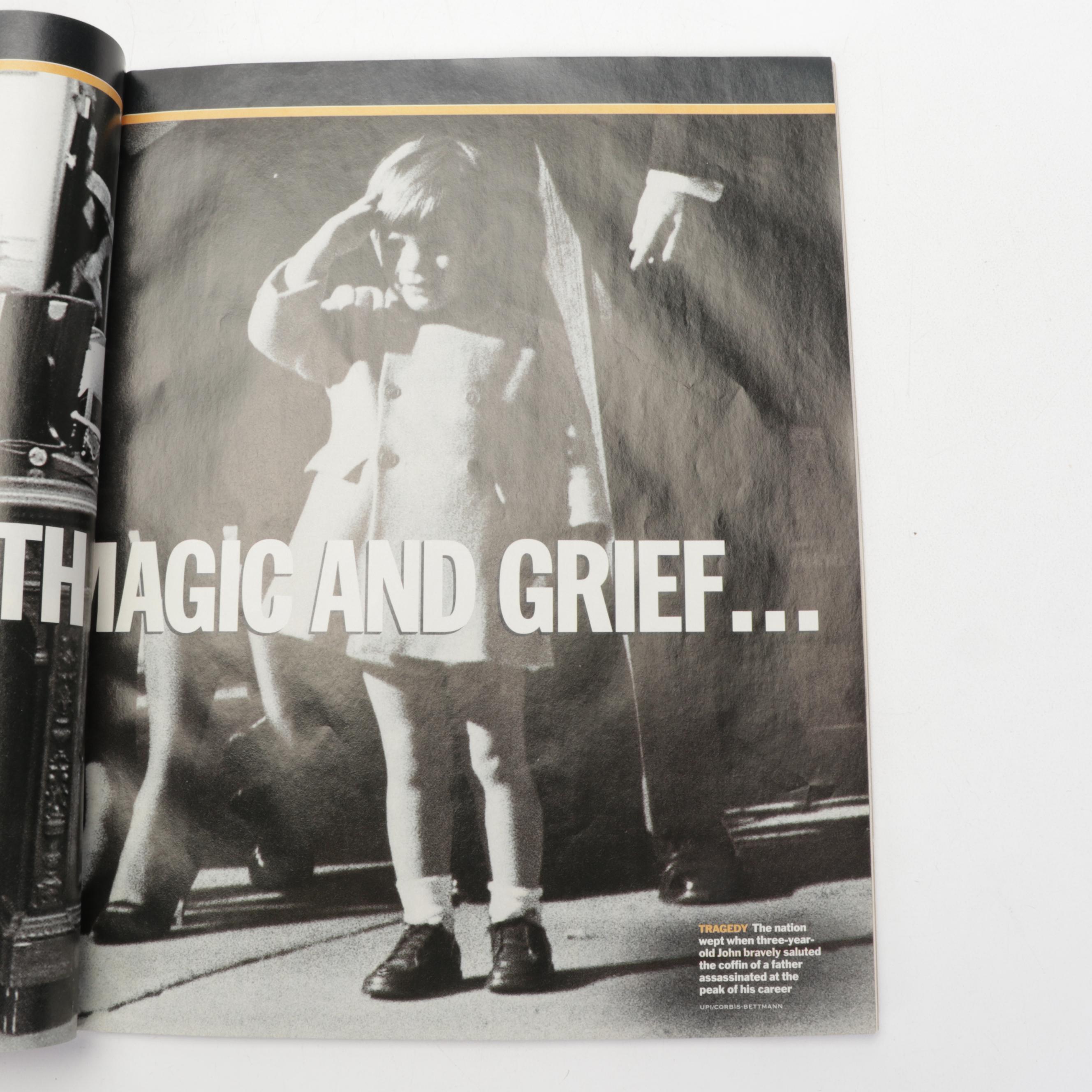 Second Printing "The John F. Kennedys" by Mark Shaw with "Time" Magazine Issues