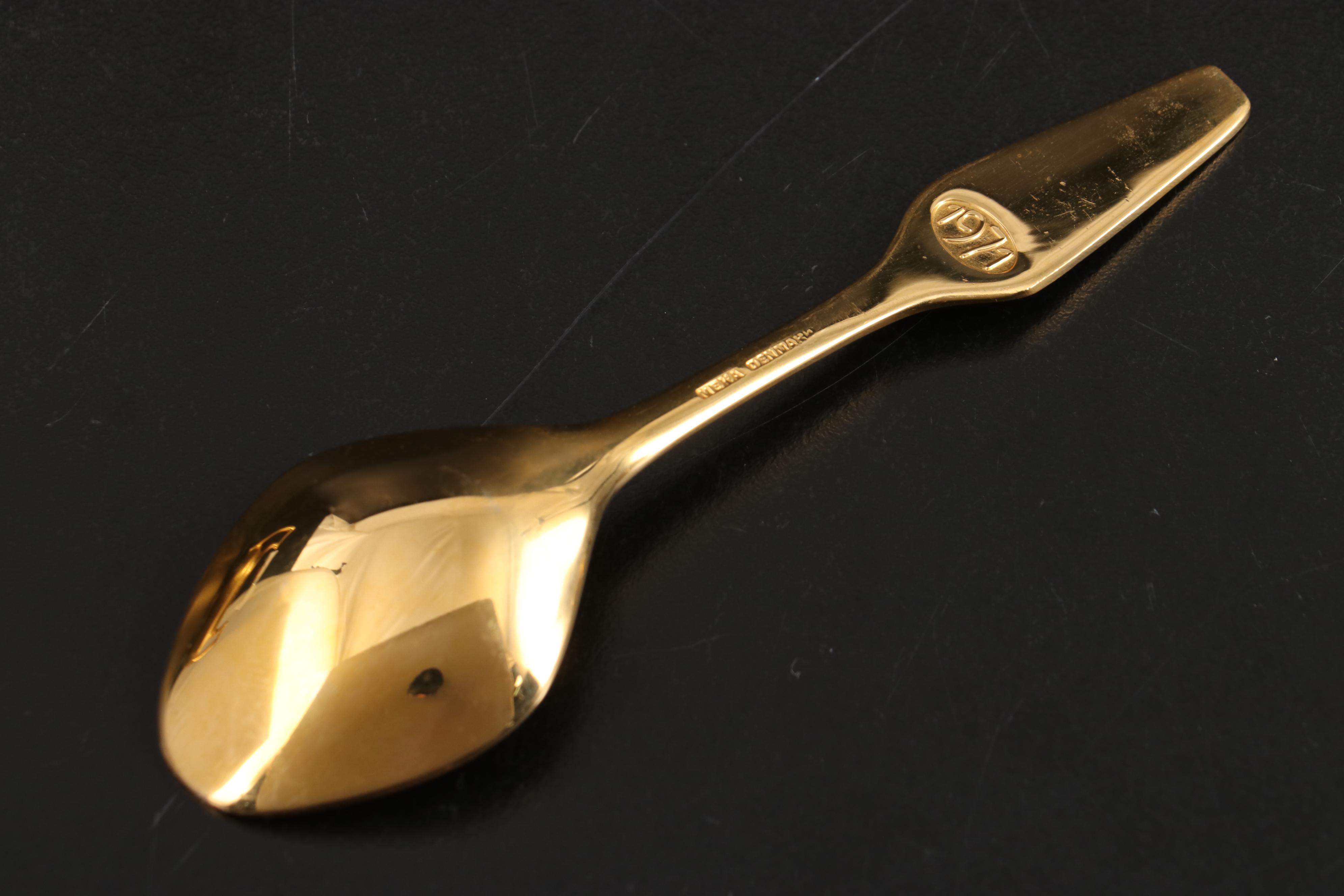 Pickard Cream and Sugar Set with Other Gold Encrusted Condensed Milk Jar