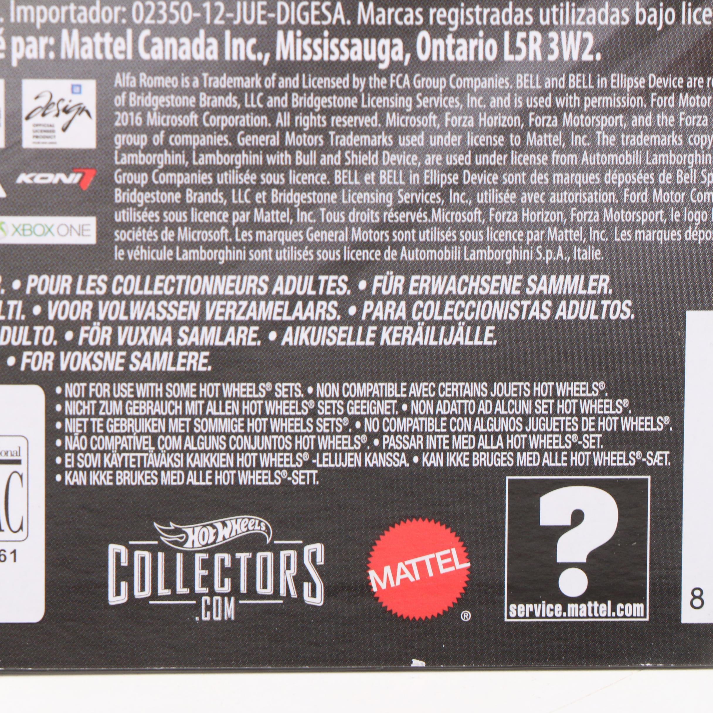 Mattel Hot Wheels Forza Motorsport and Other Diecast Vehicles