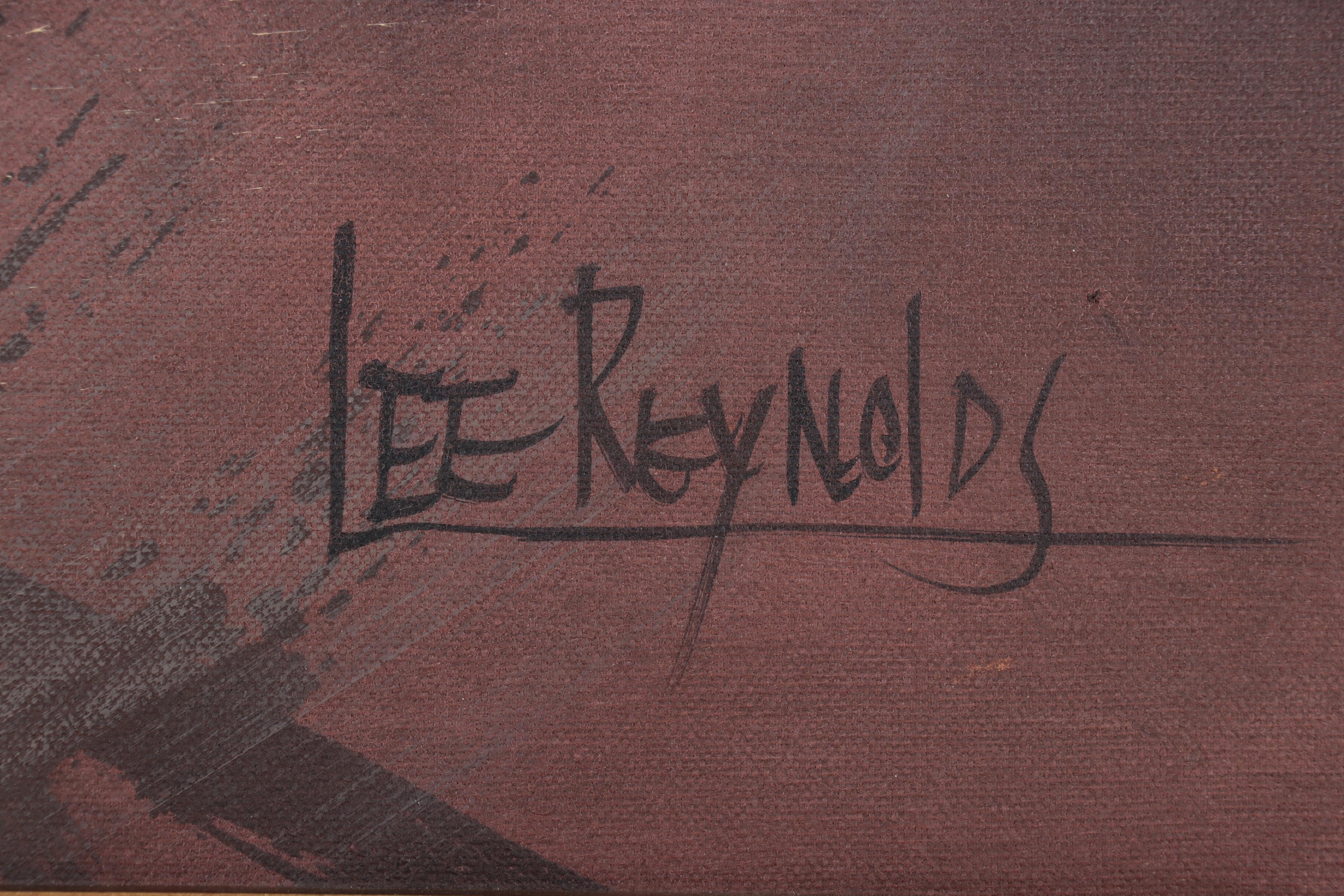 Lee Reynolds for Vanguard Studios City Scene Oil Painting