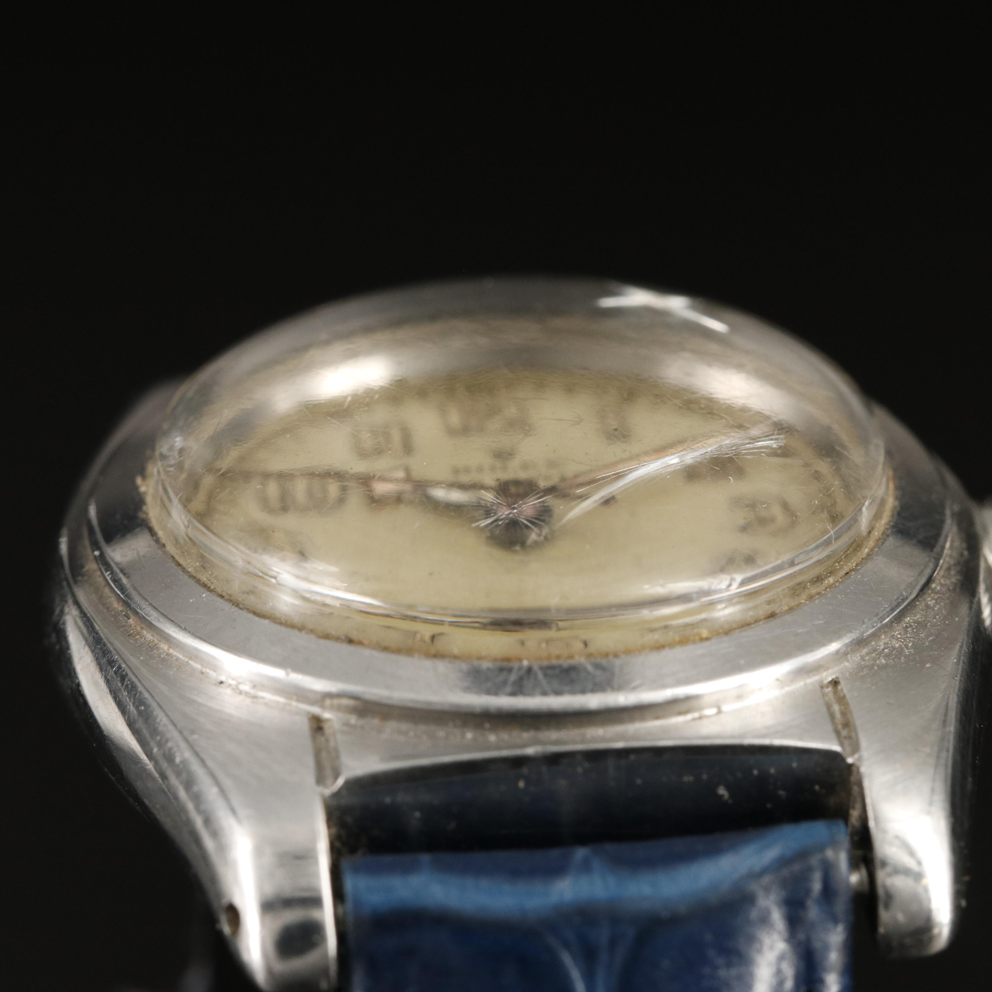 Rolex Oyster Perpetual Bubble Back Chronometer Watch