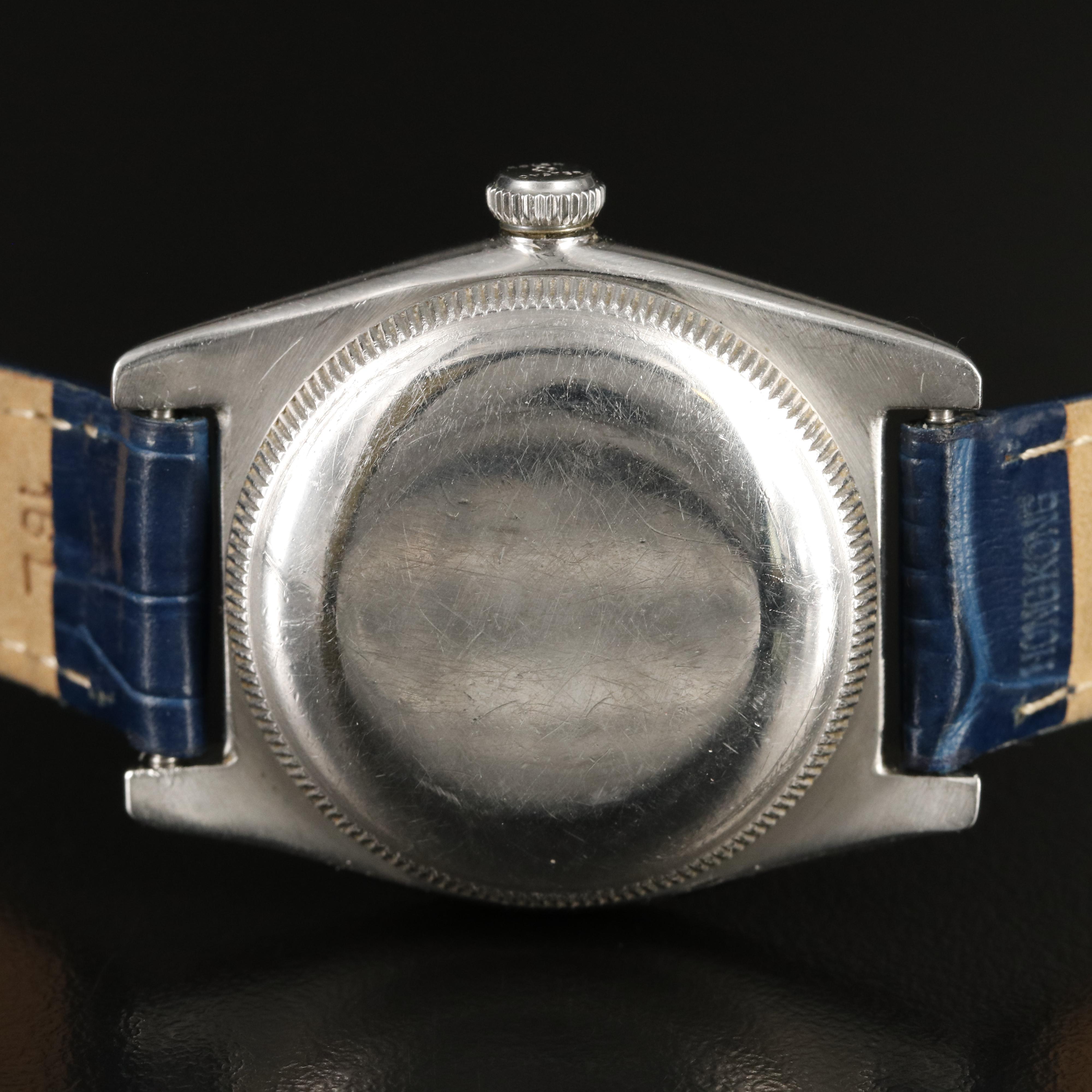 Rolex Oyster Perpetual Bubble Back Chronometer Watch