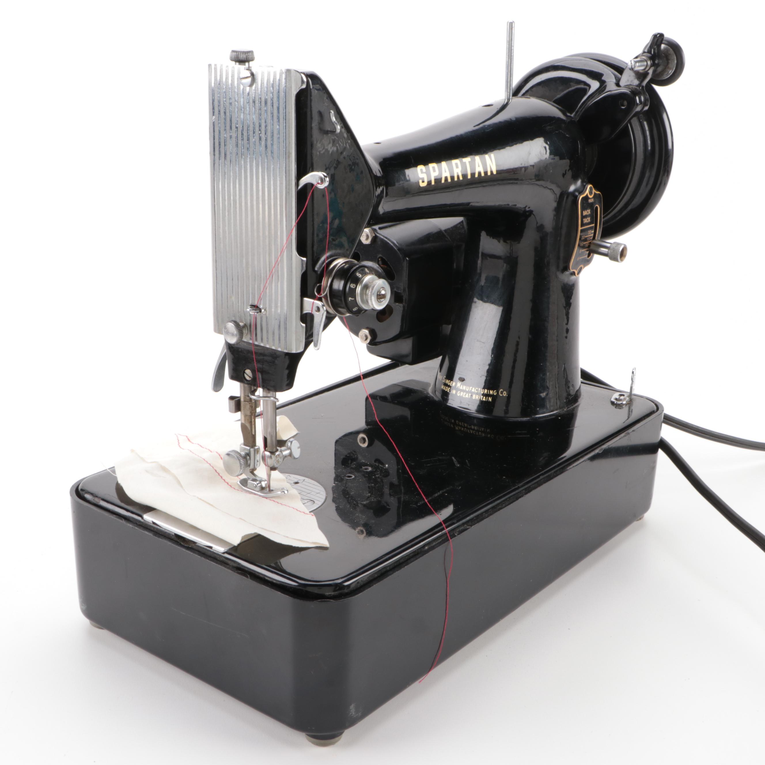 Singer "Spartan" Portable Sewing Machine