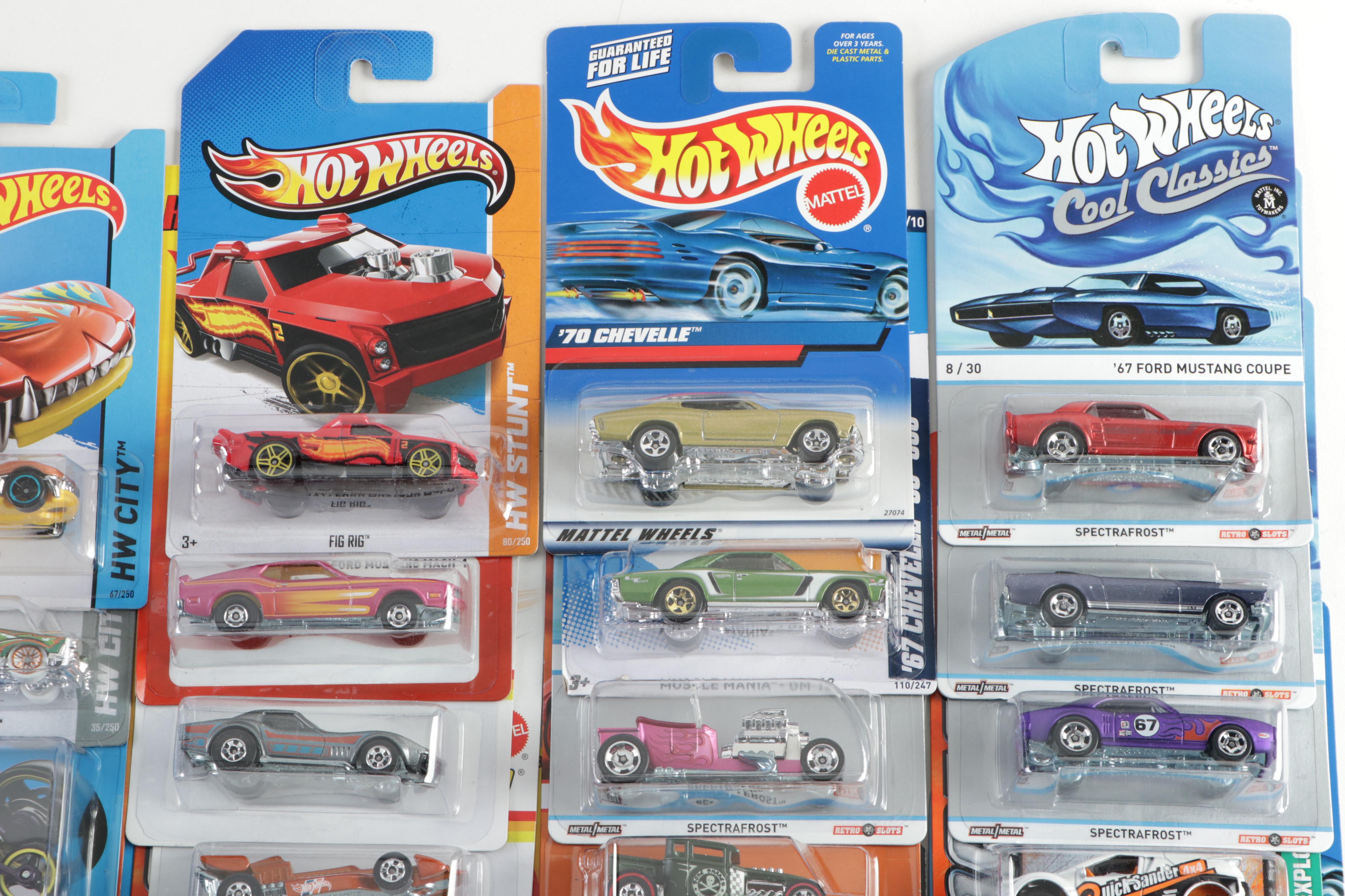 Mattel Hot Wheels Spectrafrost and Other Diecast Vehicles