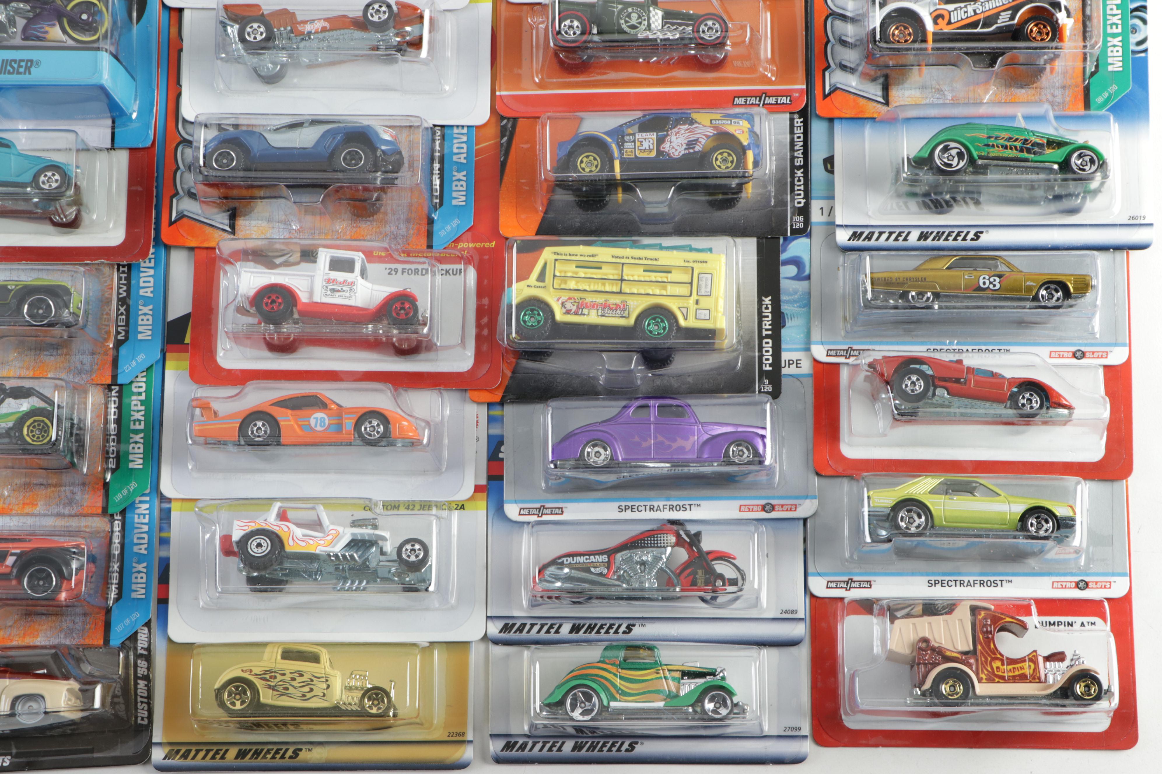 Mattel Hot Wheels Spectrafrost and Other Diecast Vehicles