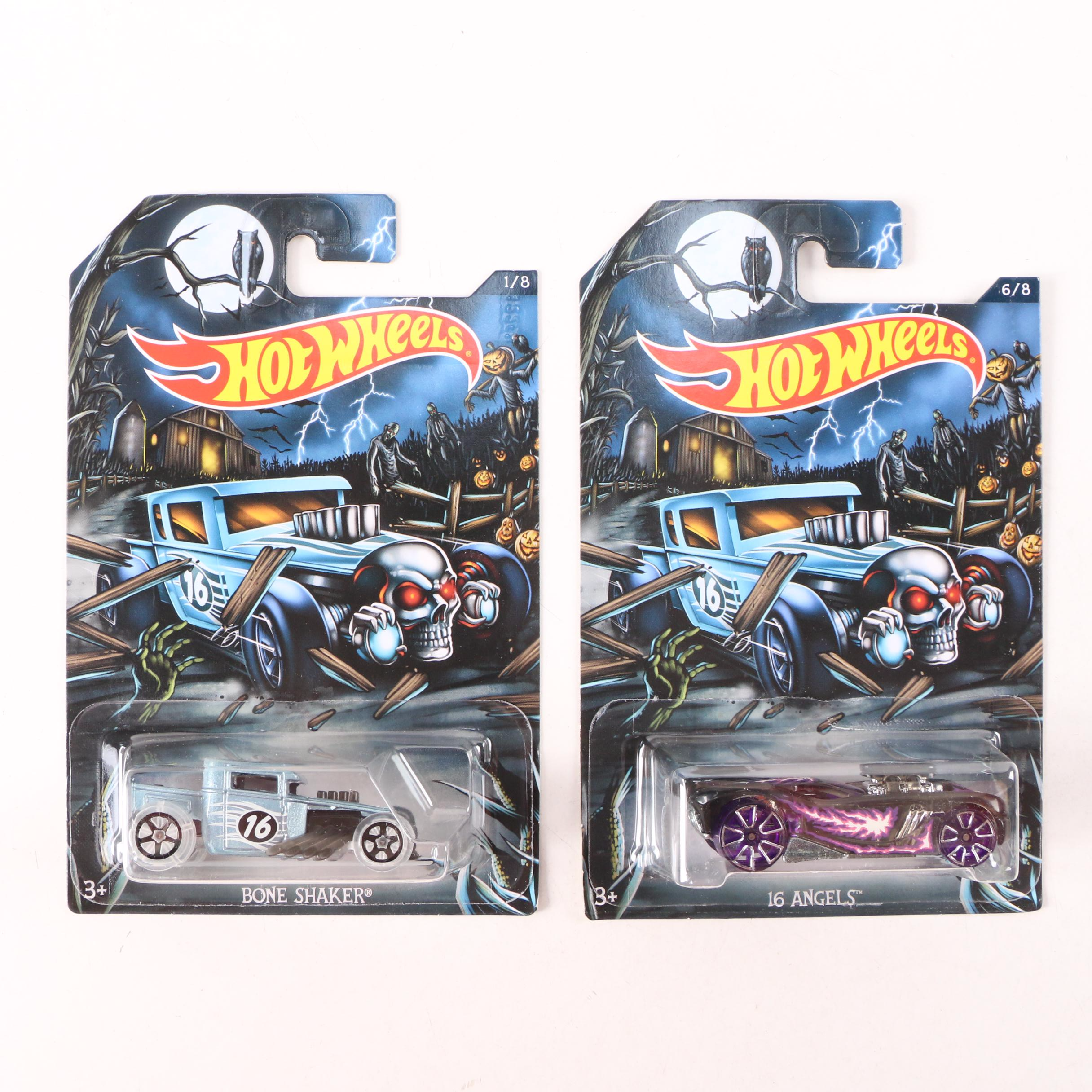 Hot Wheels Halloween Themed 1:64 Scale Cars, 2016