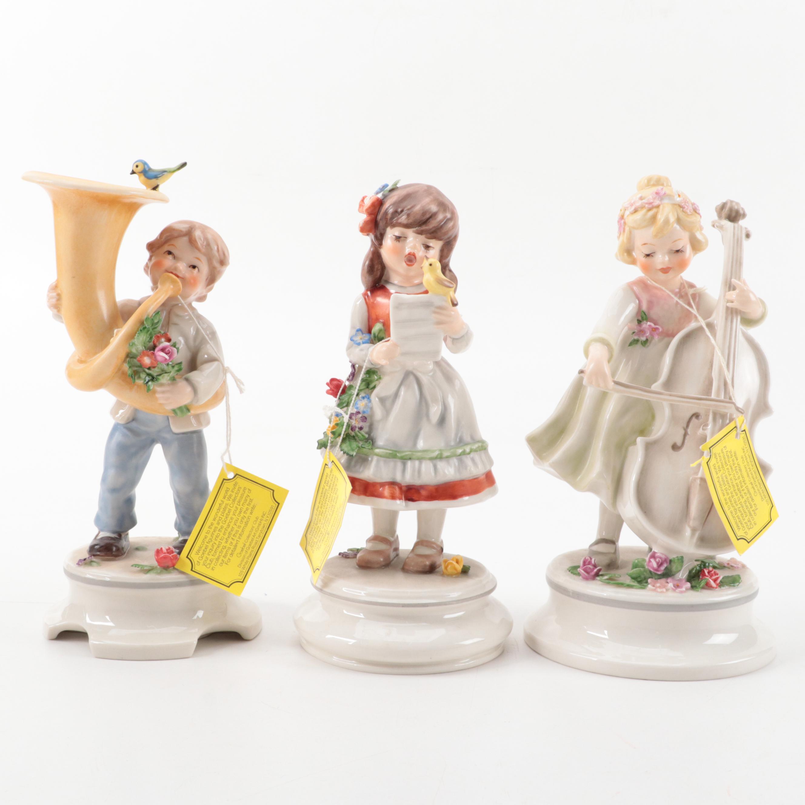 Goebel Hand-Painted Limited Edition Porcelain Figurine and Other Lore Figurines