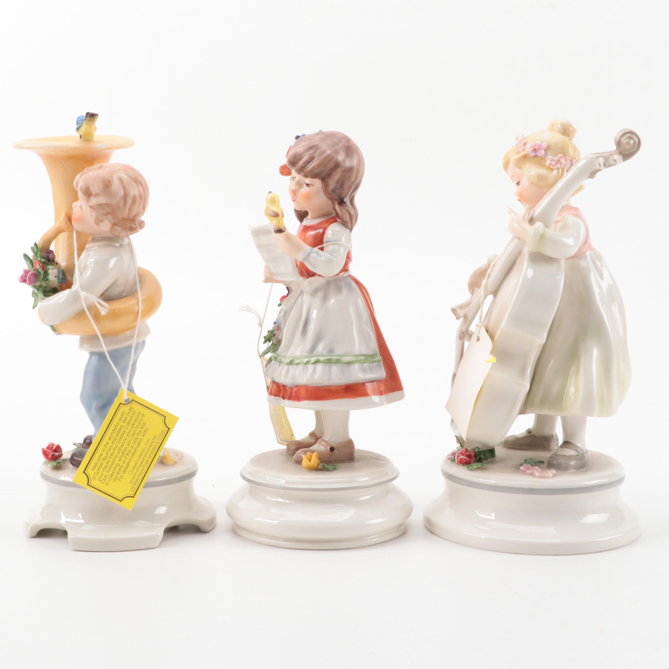 Goebel Hand-Painted Limited Edition Porcelain Figurine and Other Lore Figurines