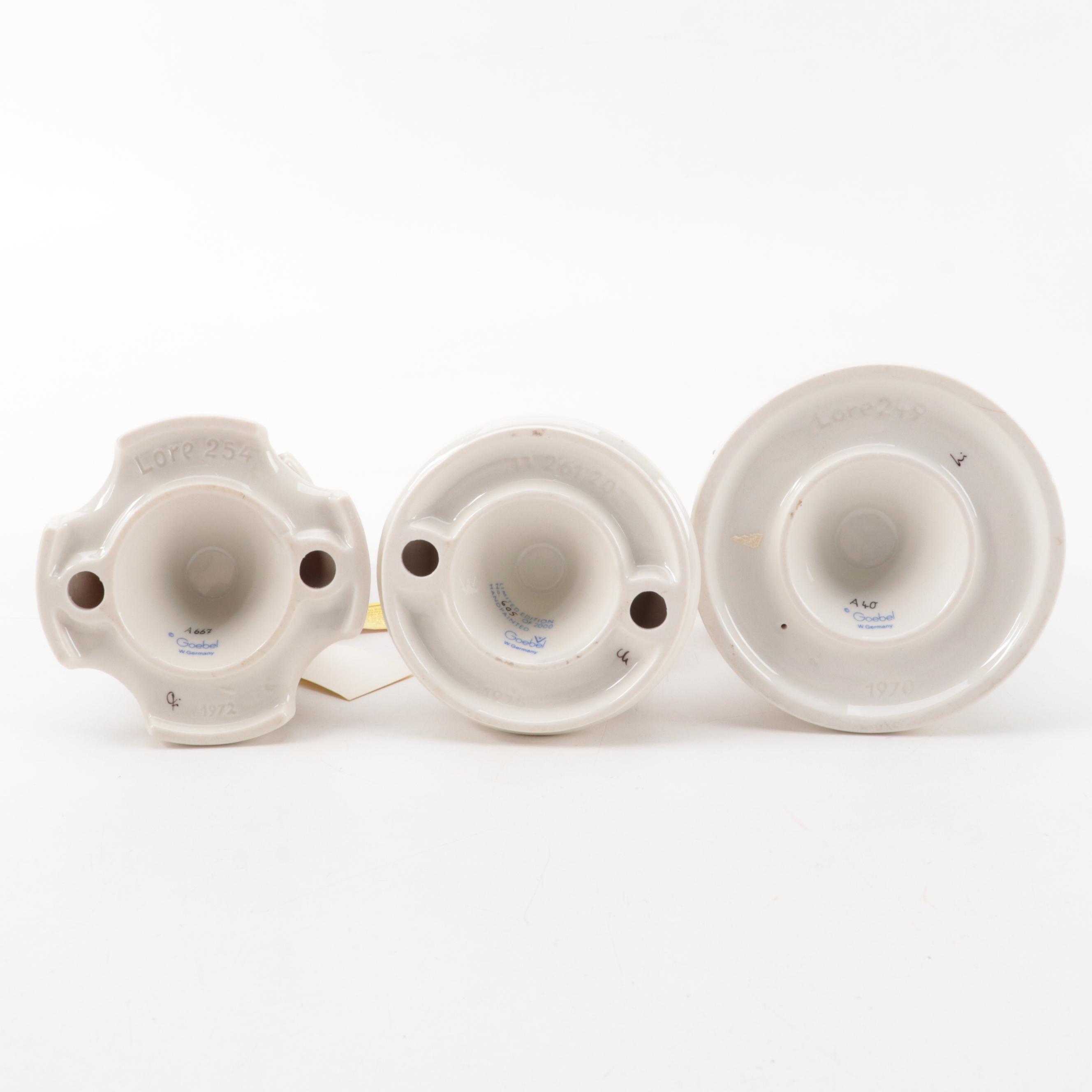 Goebel Hand-Painted Limited Edition Porcelain Figurine and Other Lore Figurines