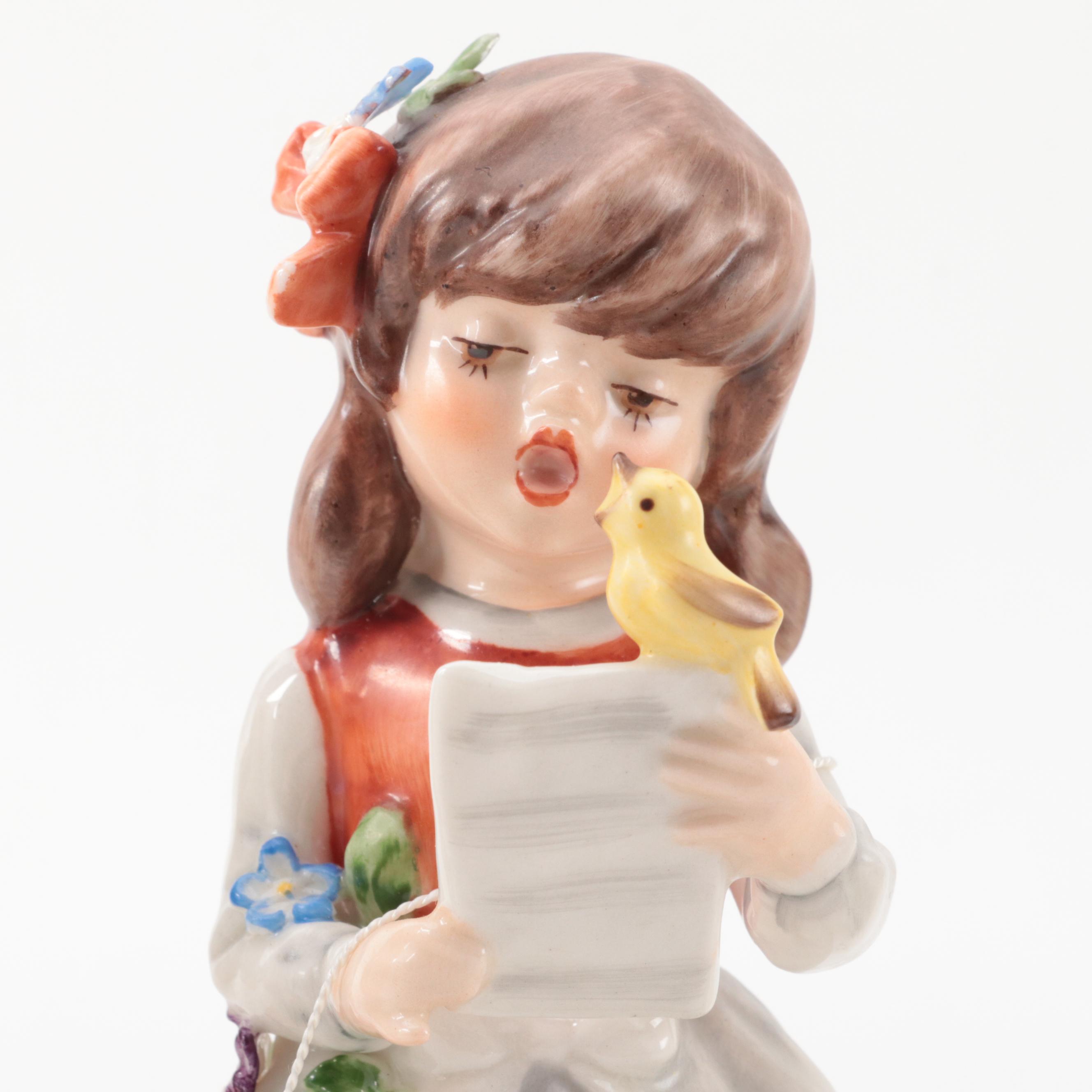 Goebel Hand-Painted Limited Edition Porcelain Figurine and Other Lore Figurines