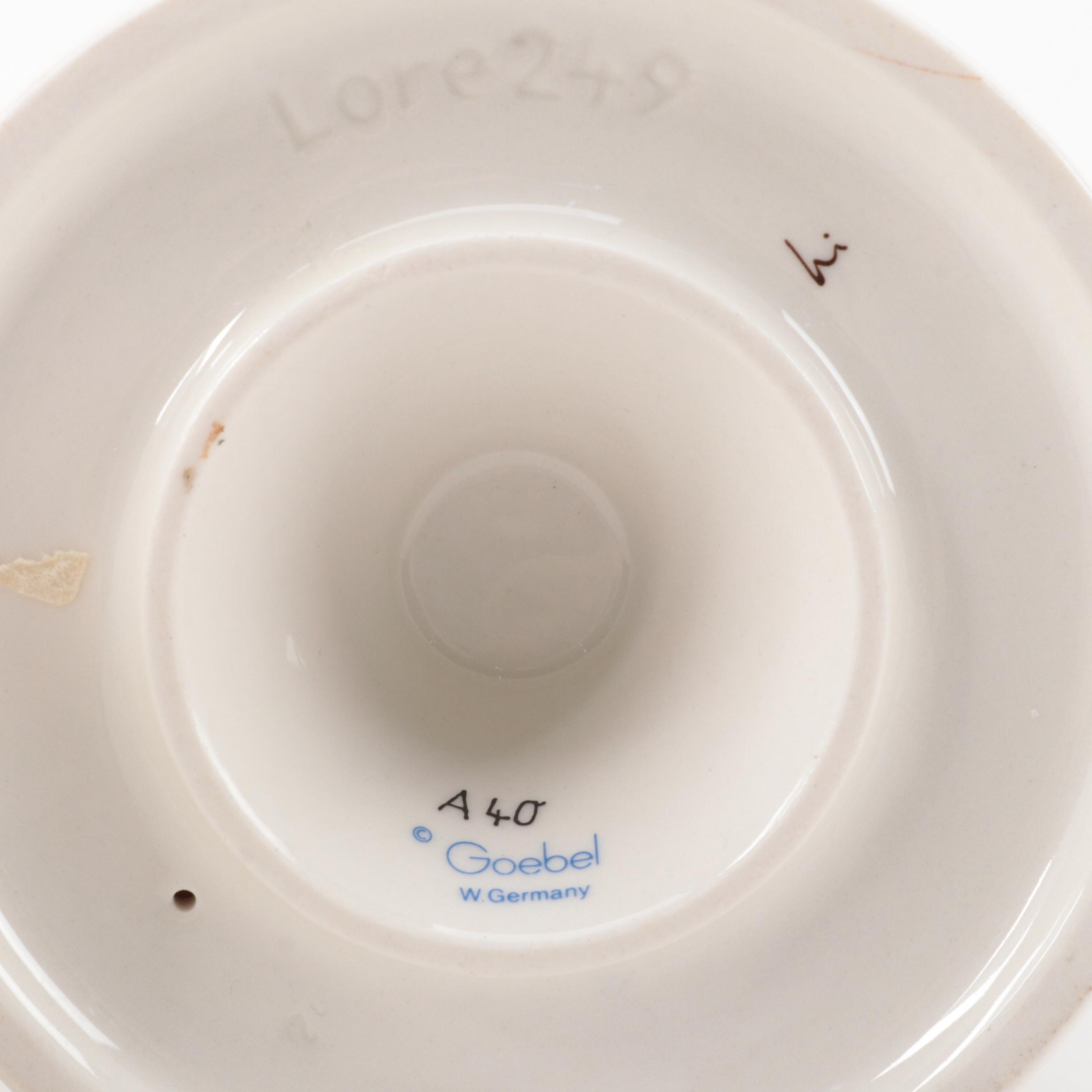 Goebel Hand-Painted Limited Edition Porcelain Figurine and Other Lore Figurines