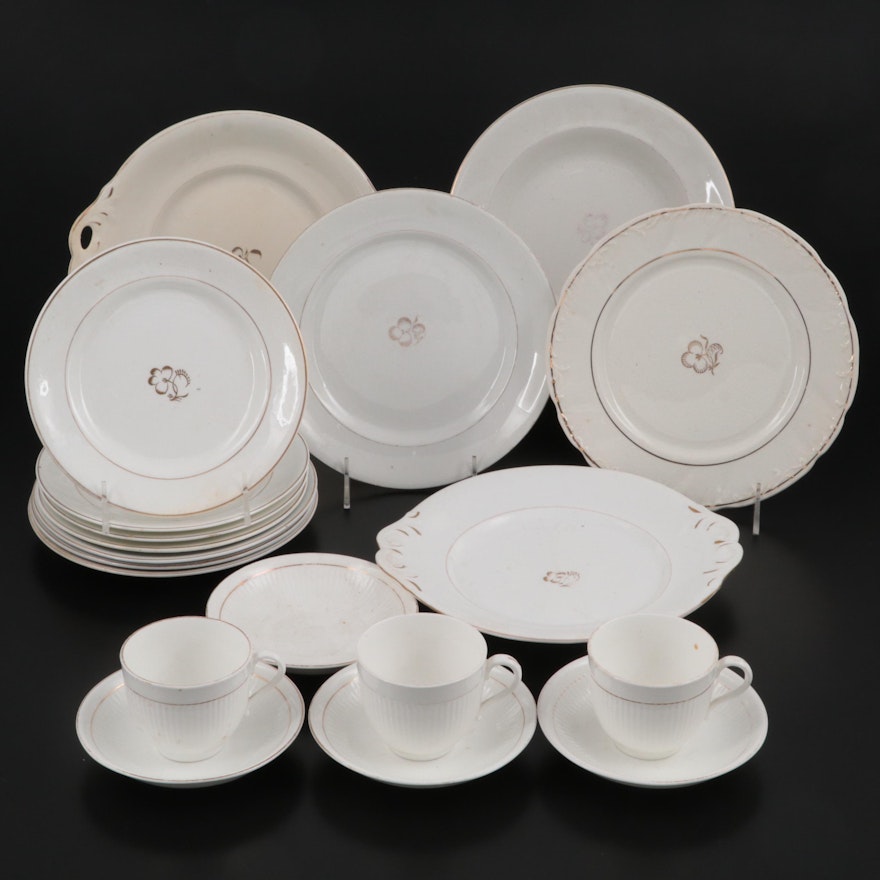 Late, Edge, Malkin & Co. Royal Ironstone Dinnerware,