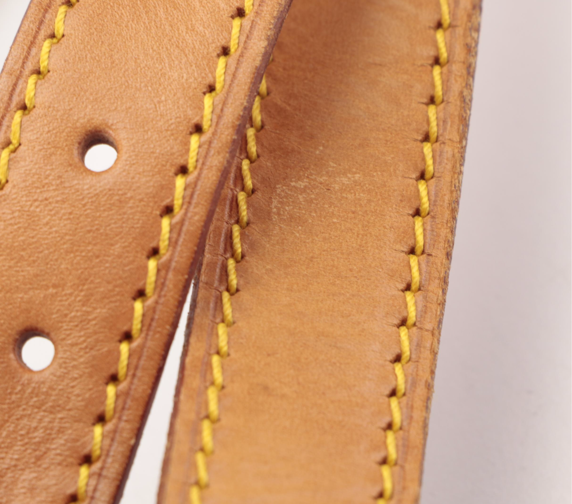 Louis Vuitton Bandoulière Luggage Strap in Vachetta Leather